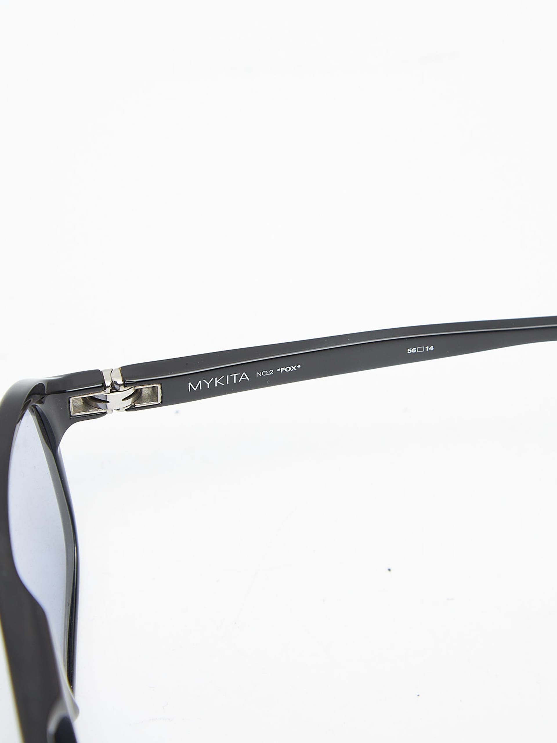 Mykita Black No.2 Fox Sunglasses Size ONE SIZE - 4 Thumbnail