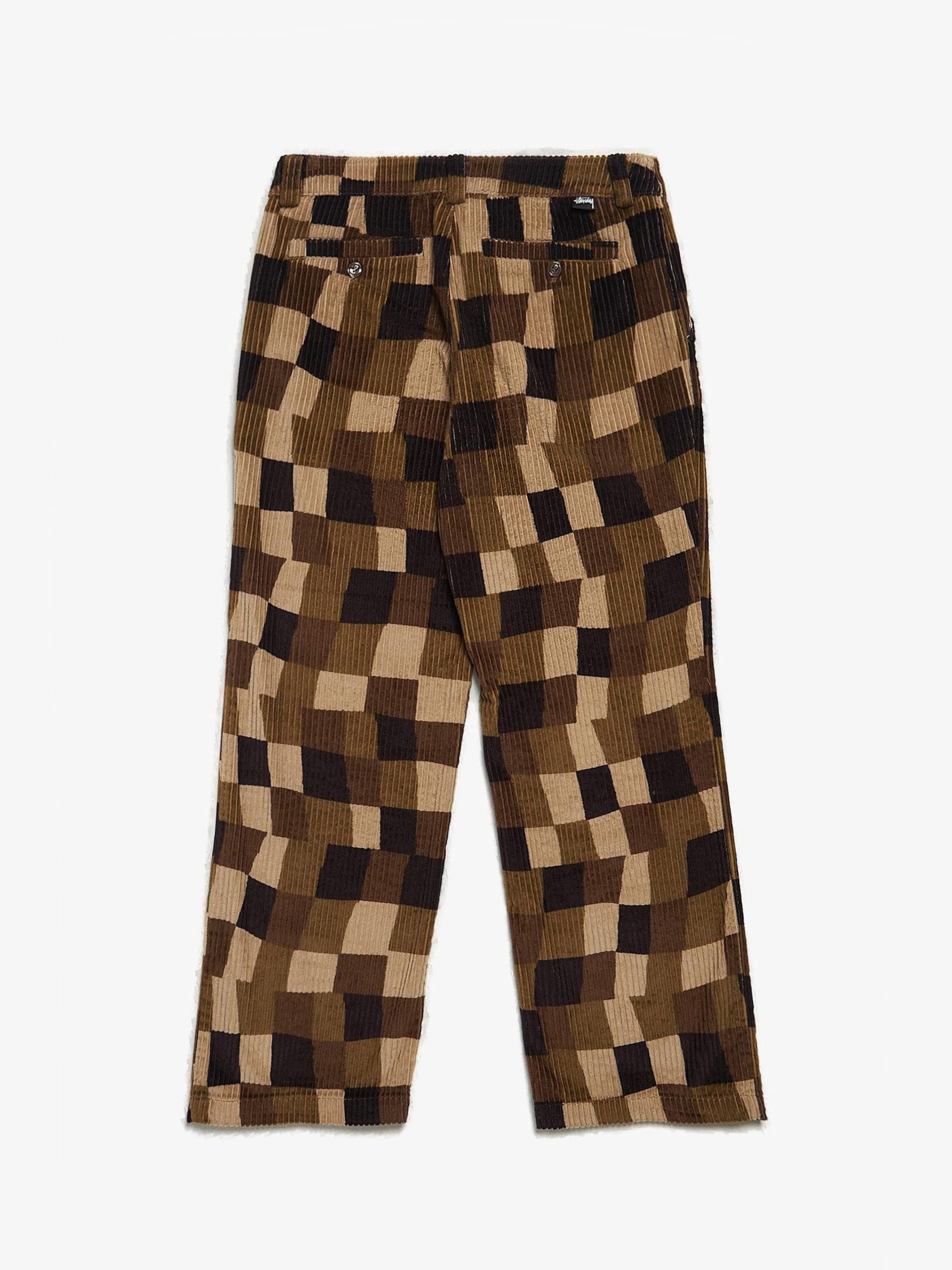 Stussy Brown Plaid Cotton Suit Size US S / EU 44-46 / 1 - 4 Thumbnail