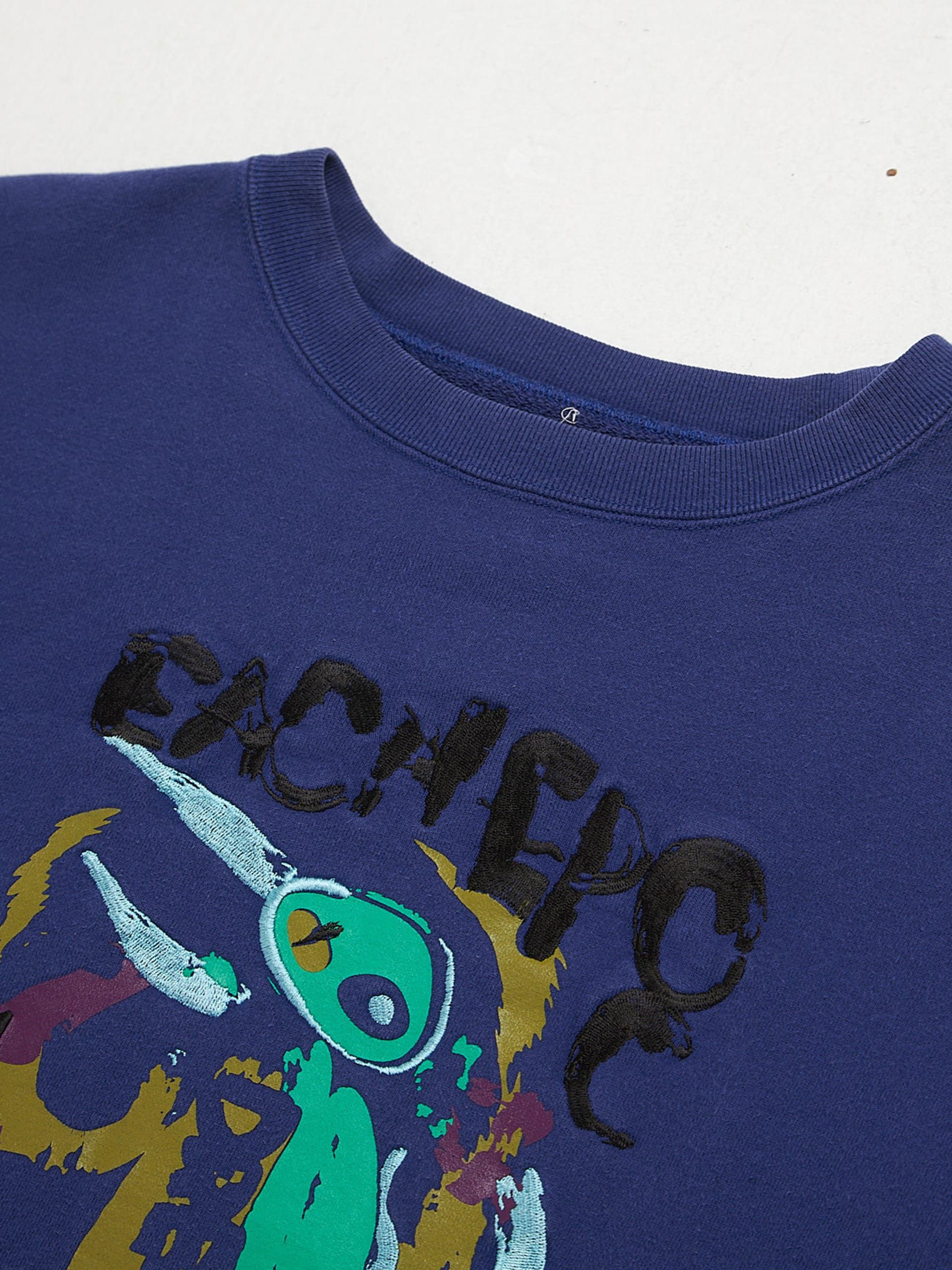 Cav Empt Blue Dreams Printed Cotton Sweatshirt Size US L / EU 52-54 / 3 - 3 Thumbnail