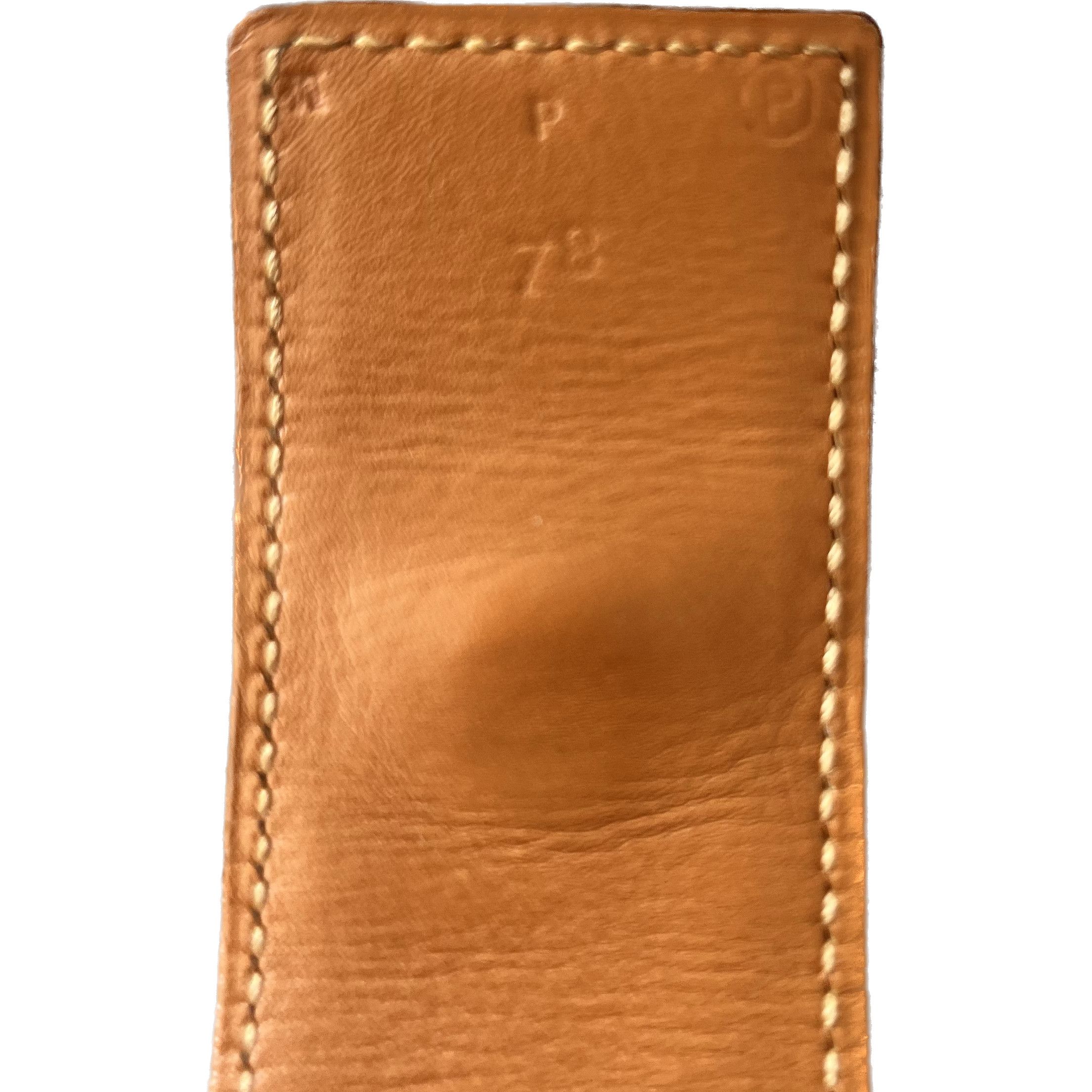 Hermes HERMÈS belt Medor dog collar in ostrich leather Size ONE SIZE - 9 Thumbnail