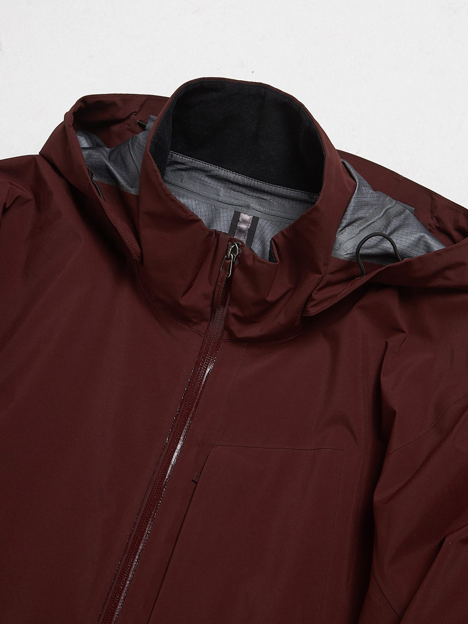 Arc'teryx Sample Canada Made Burgundy Waterproof Zipped Jacket Size US L / EU 52-54 / 3 - 3 Thumbnail