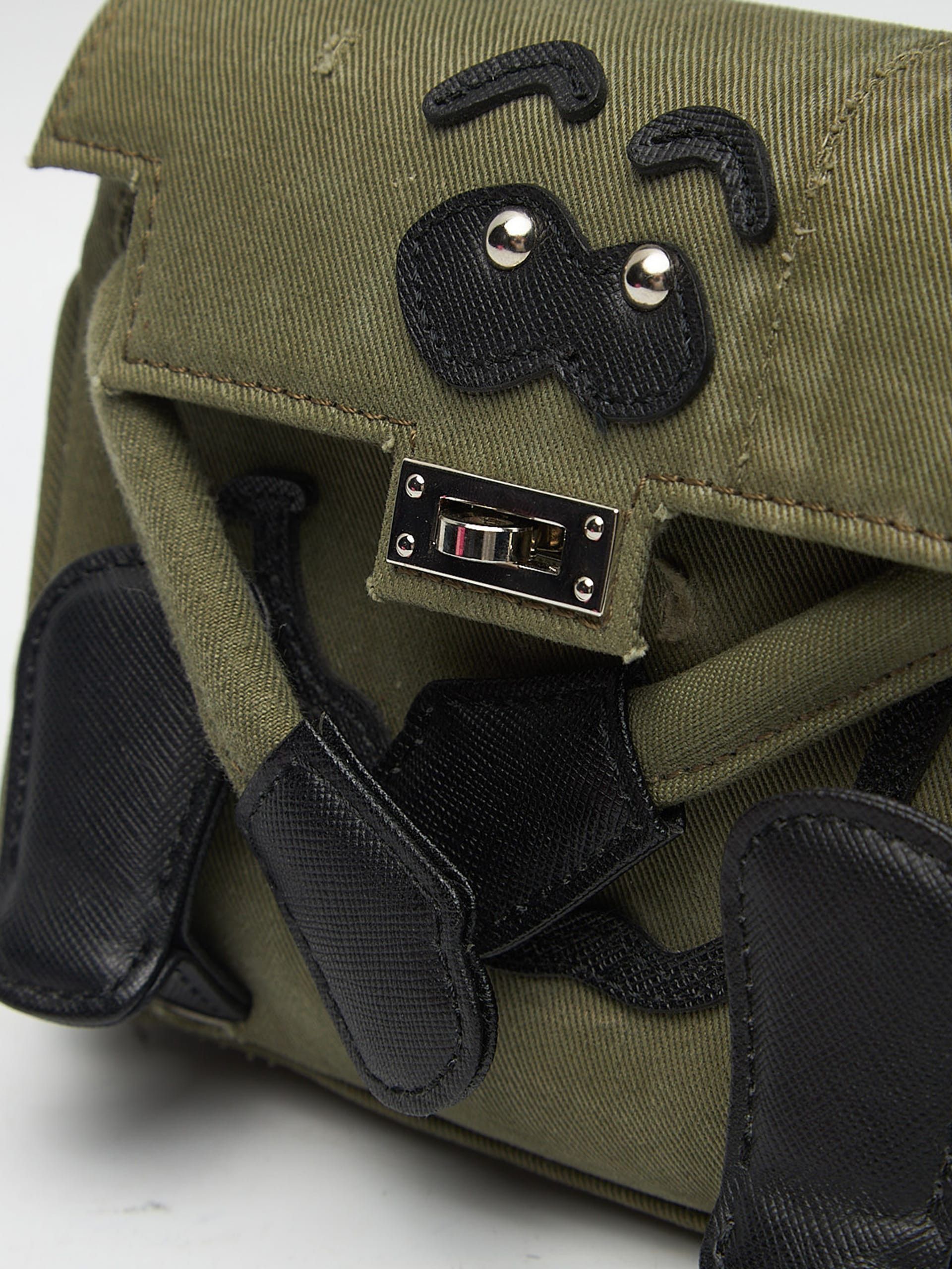 READYMADE Khaki Denim Monster Bag Size ONE SIZE - 3 Thumbnail