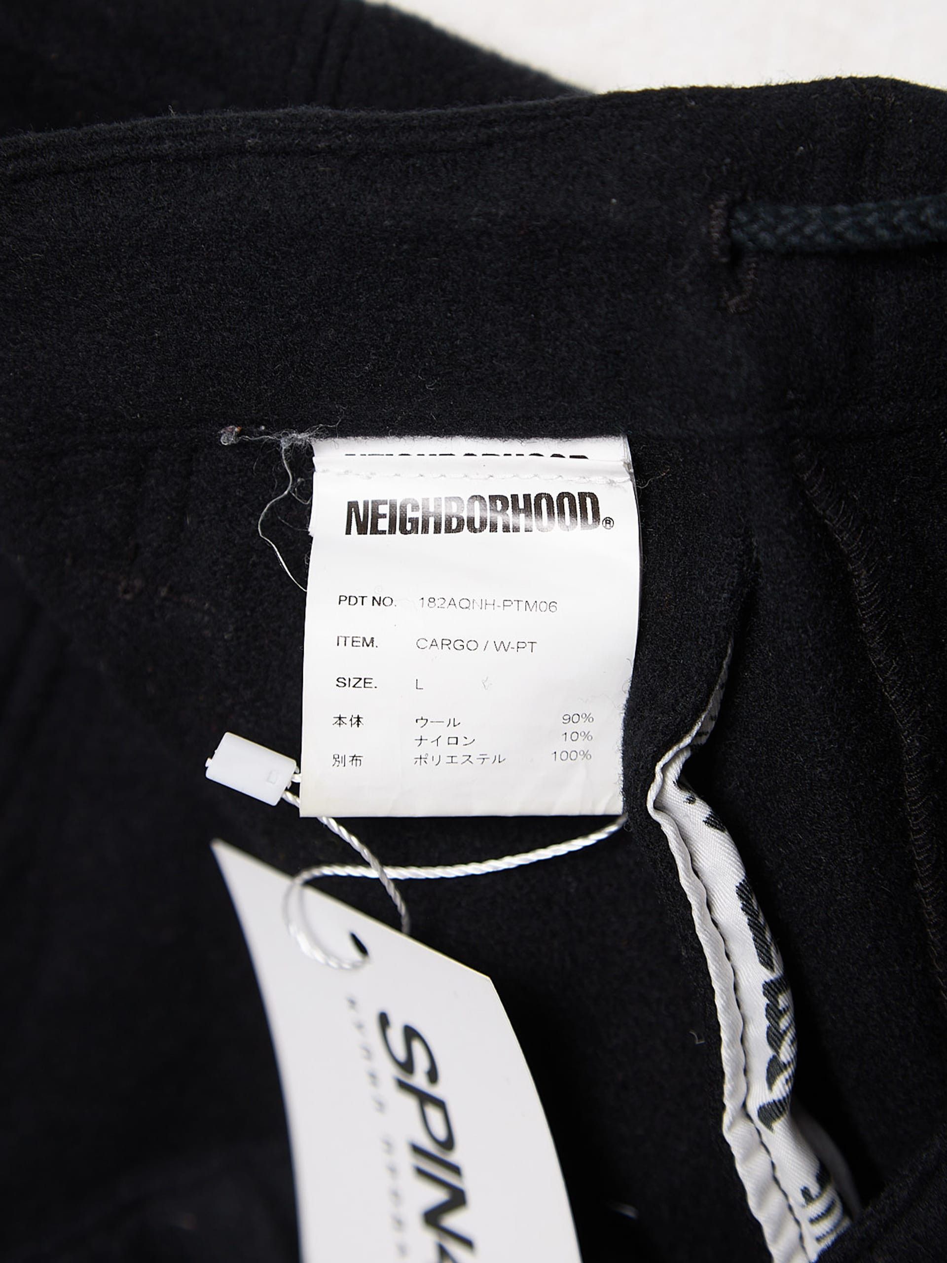 Neighborhood Black Wool Cargo Pants Size US 34 / EU 50 - 4 Thumbnail
