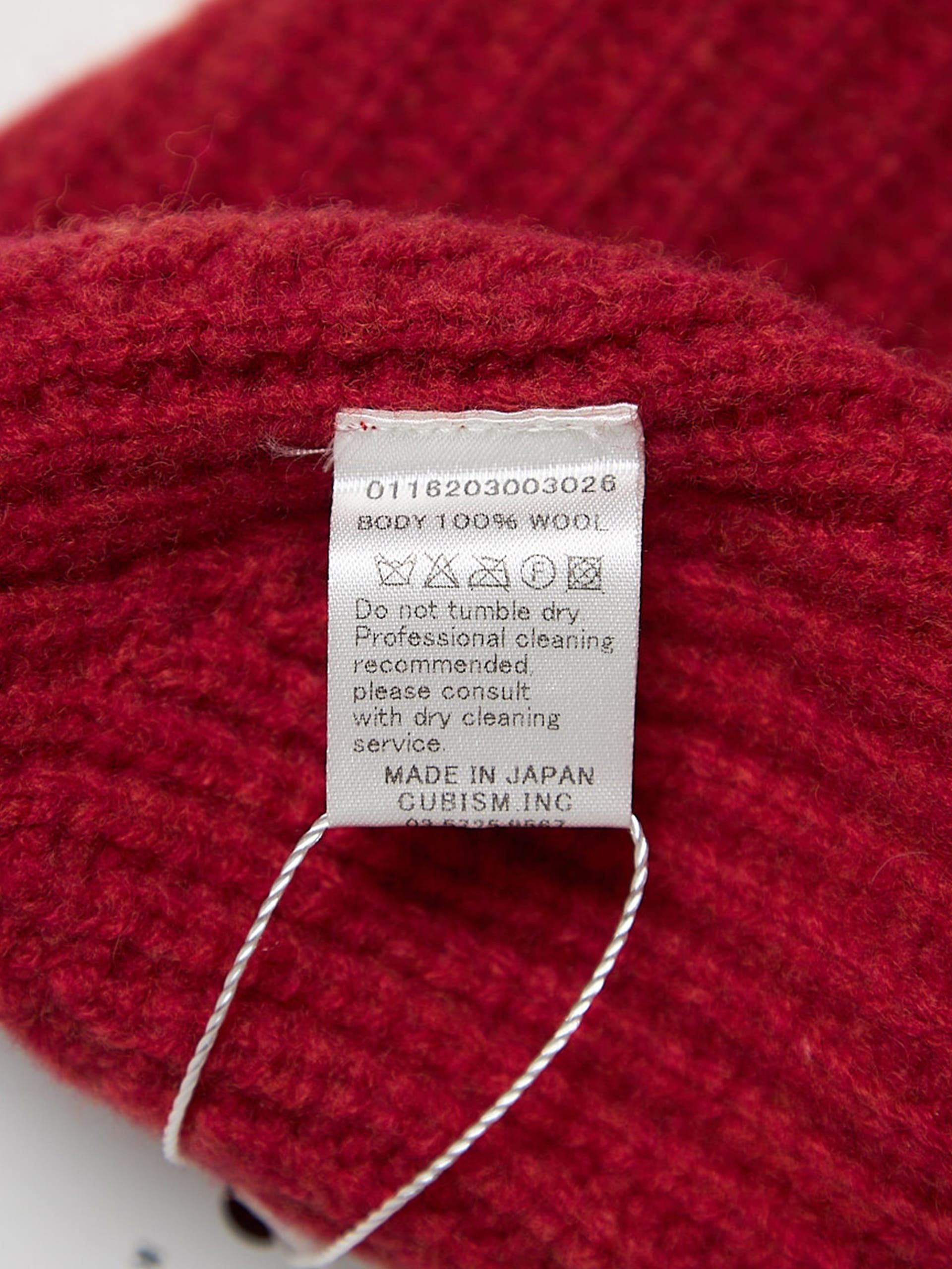 Visvim Red Logo Patched Cotton Hat Size ONE SIZE - 4 Thumbnail