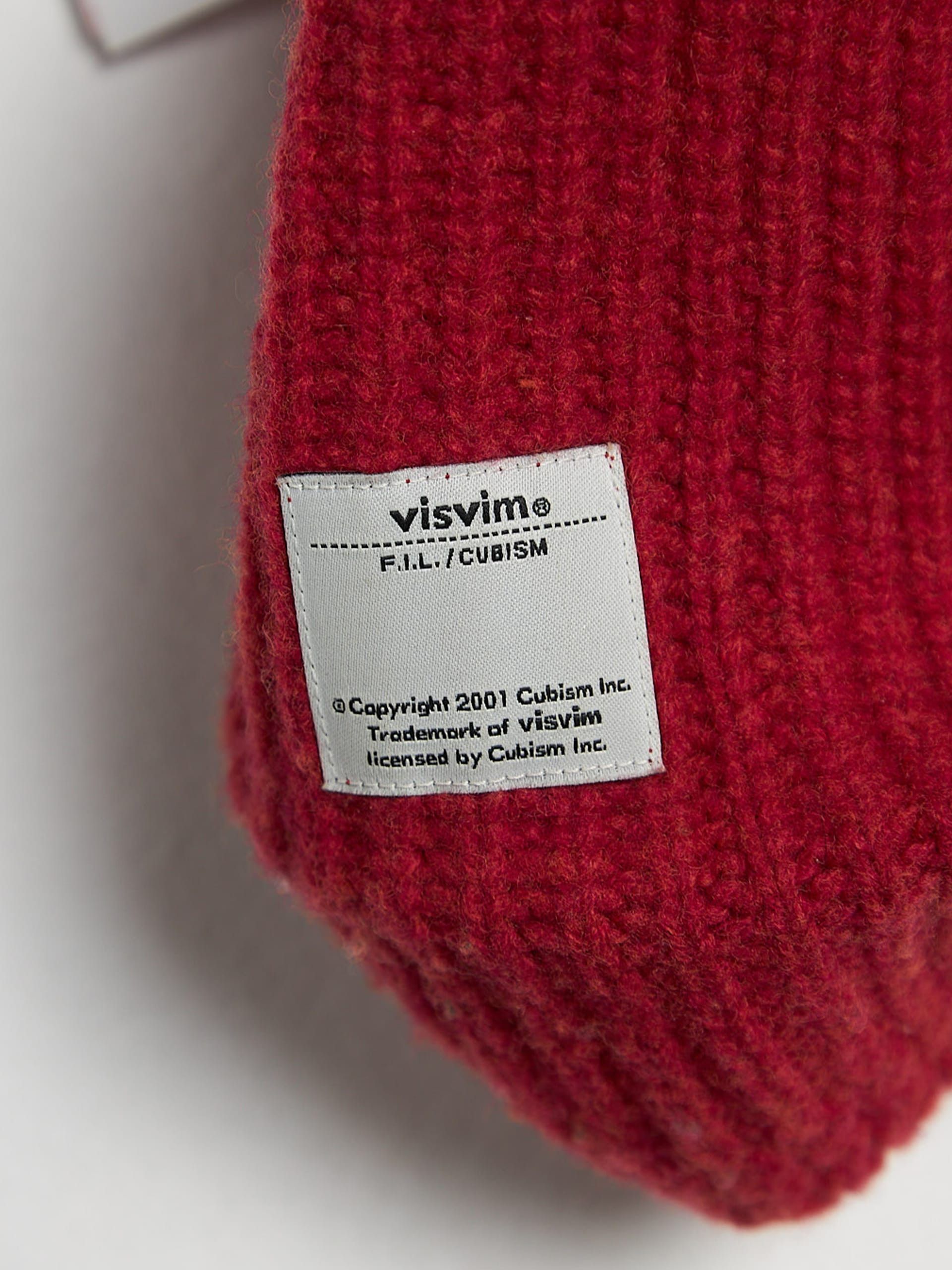 Visvim Red Logo Patched Cotton Hat Size ONE SIZE - 5 Thumbnail