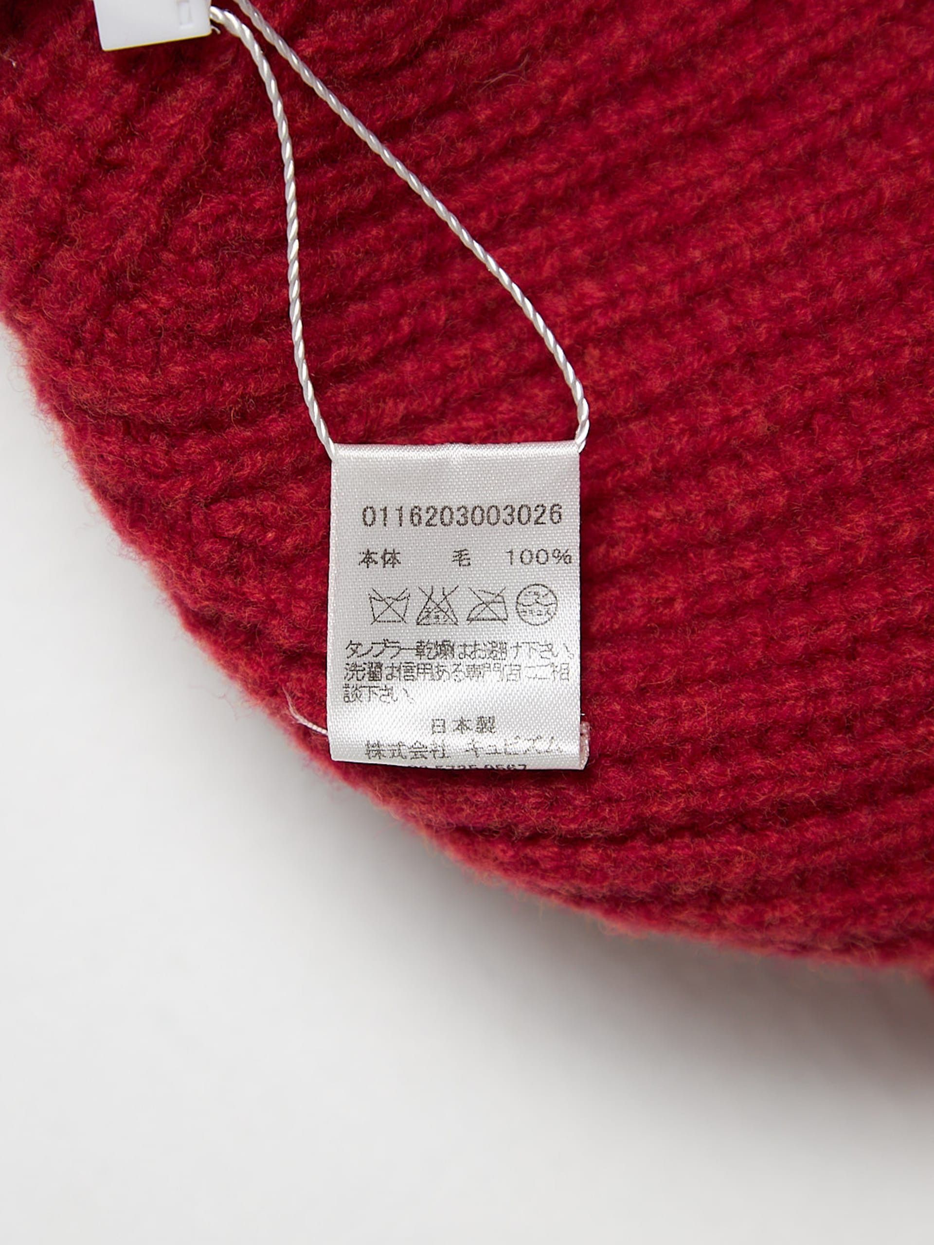 Visvim Red Logo Patched Cotton Hat Size ONE SIZE - 3 Thumbnail