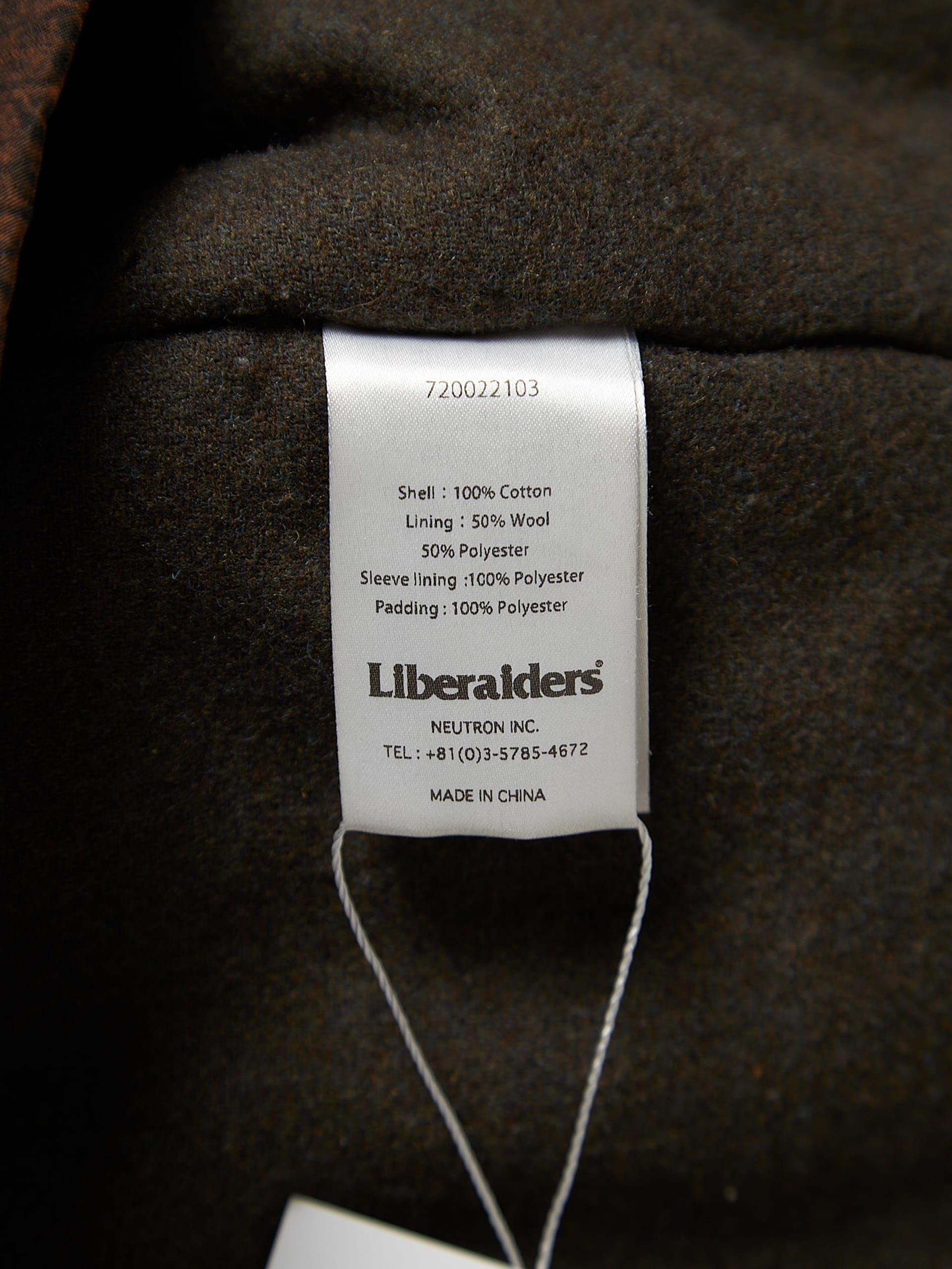 Liberaiders Brown Washed Cotton Downjacket Size US L / EU 52-54 / 3 - 3 Thumbnail