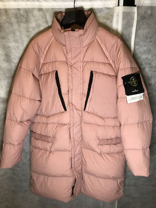 Drake pink 2025 stone island jacket