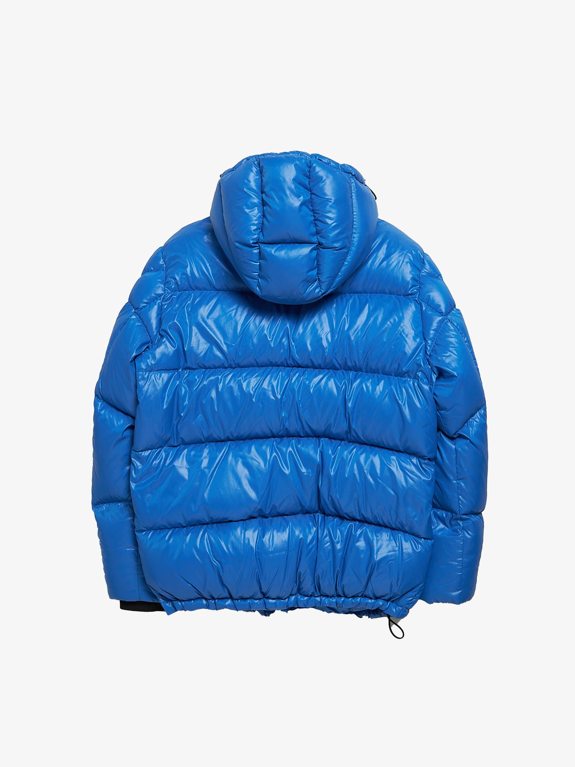 Moncler Light Blue Zipped Polyamide Puffer Size US XL / EU 56 / 4 - 2 Thumbnail