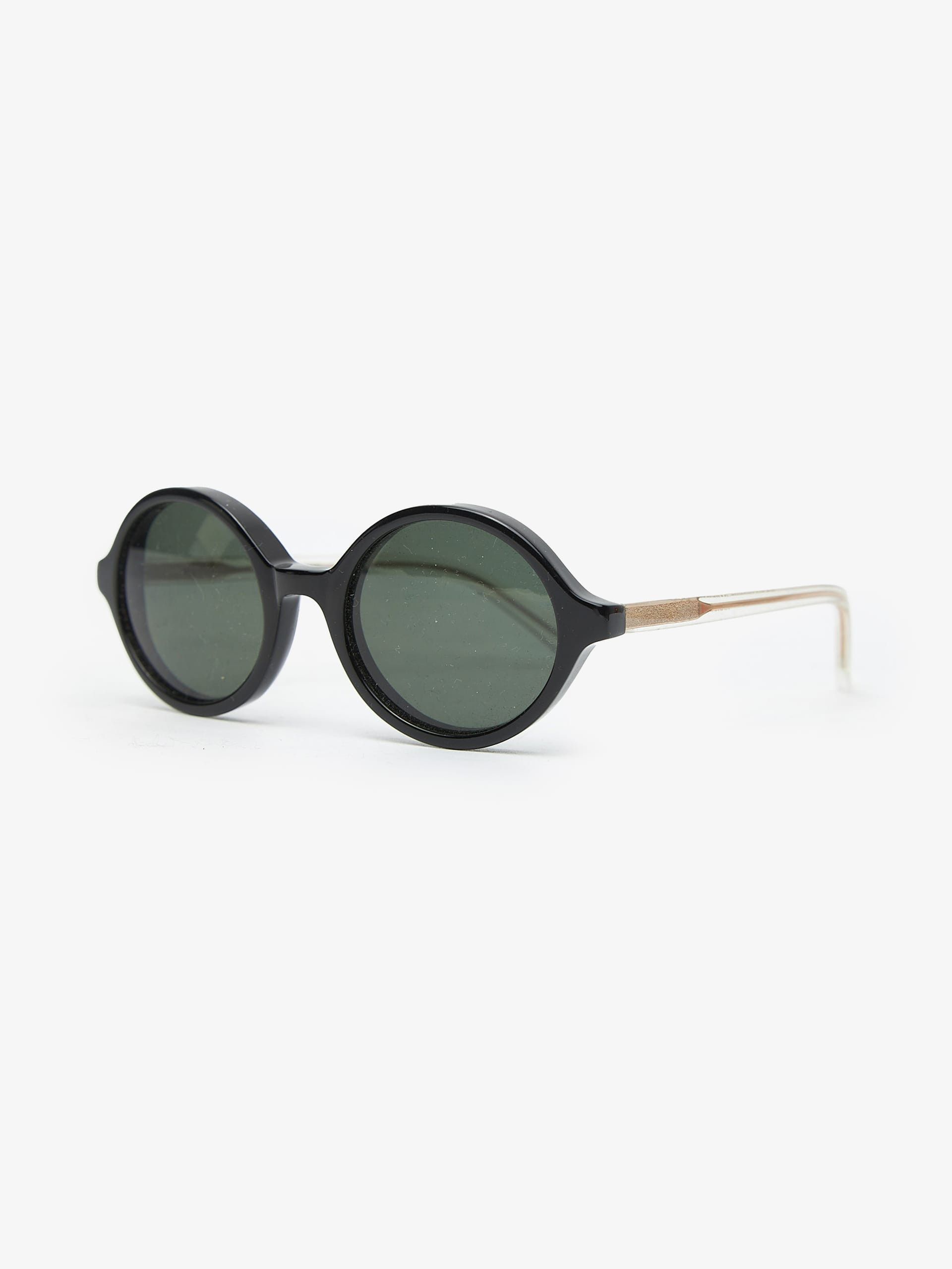 Han Kjobenhavn Black Round Sunglasses Size ONE SIZE - 2 Thumbnail