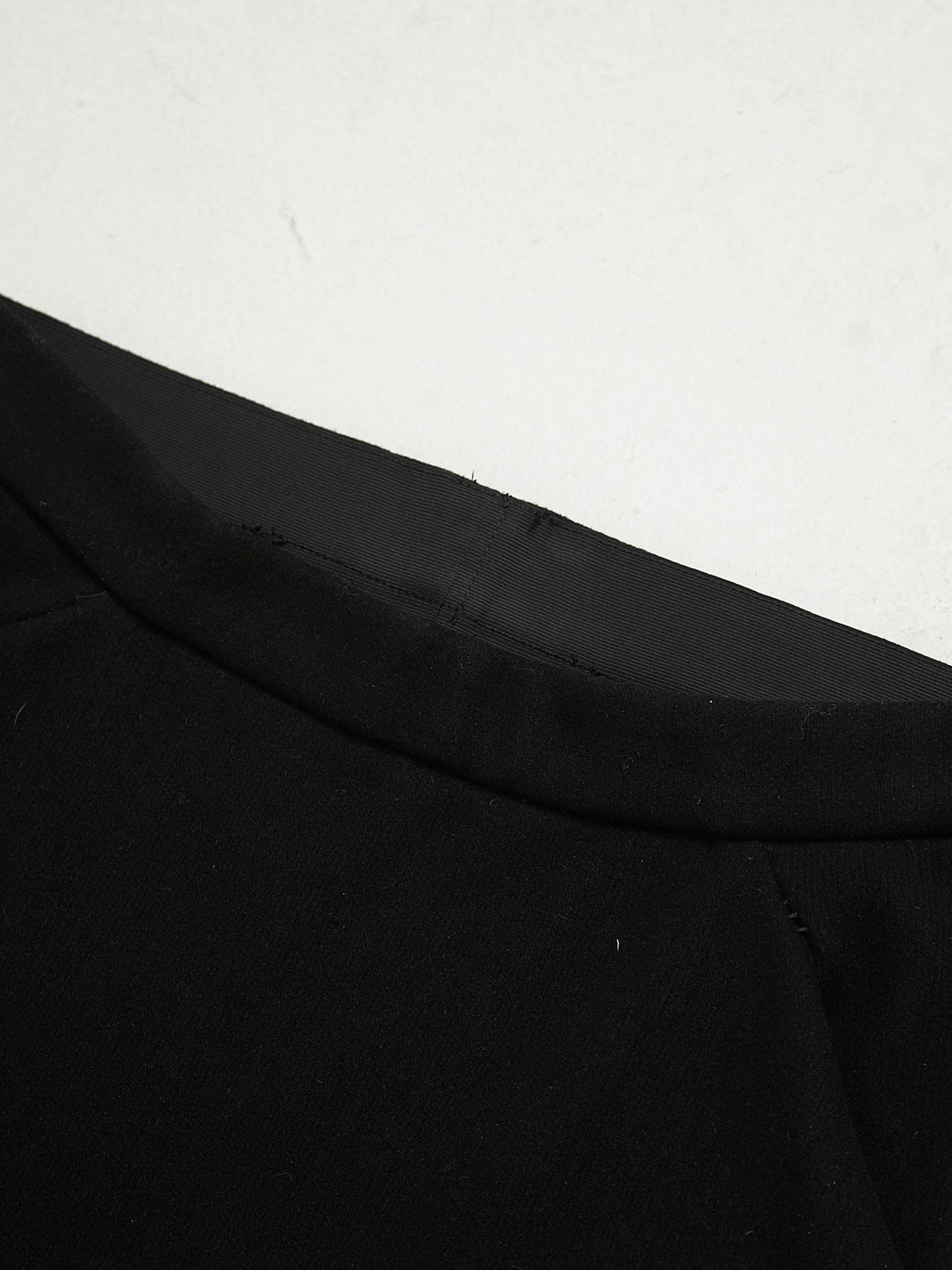 Leon Emanuel Blanck Black Deconstructed Drop Crotch Pants Size US 31 - 3 Thumbnail