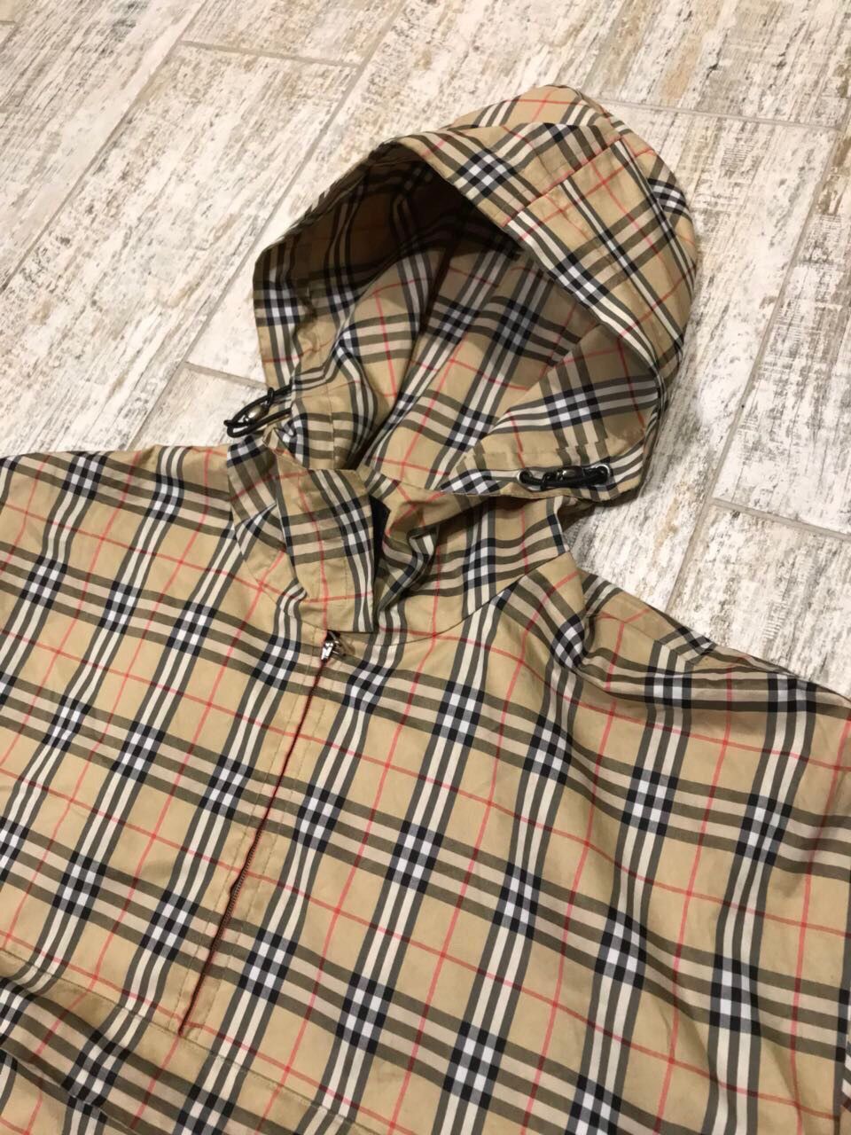 Burberry Burberry Check Nova Anorak Monogram Jacket Raincoat. Size US M / EU 48-50 / 2 - 6 Thumbnail