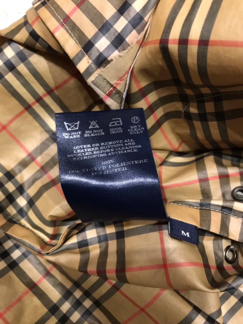 Burberry Burberry Check Nova Anorak Monogram Jacket Raincoat. Size US M / EU 48-50 / 2 - 11 Thumbnail
