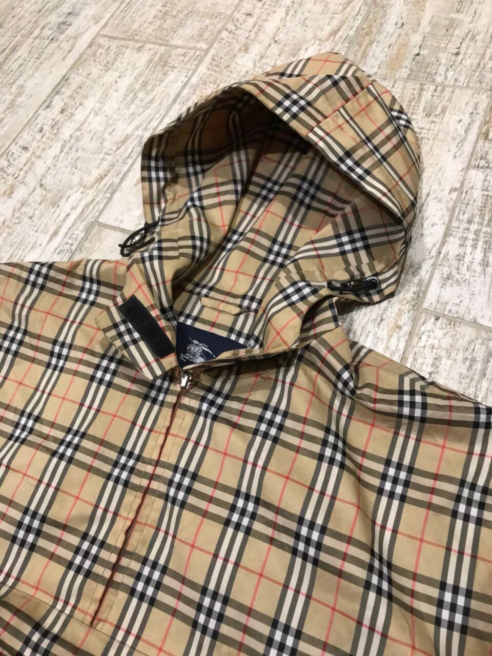Burberry Burberry Check Nova Anorak Monogram Jacket Raincoat. Size US M / EU 48-50 / 2 - 7 Thumbnail