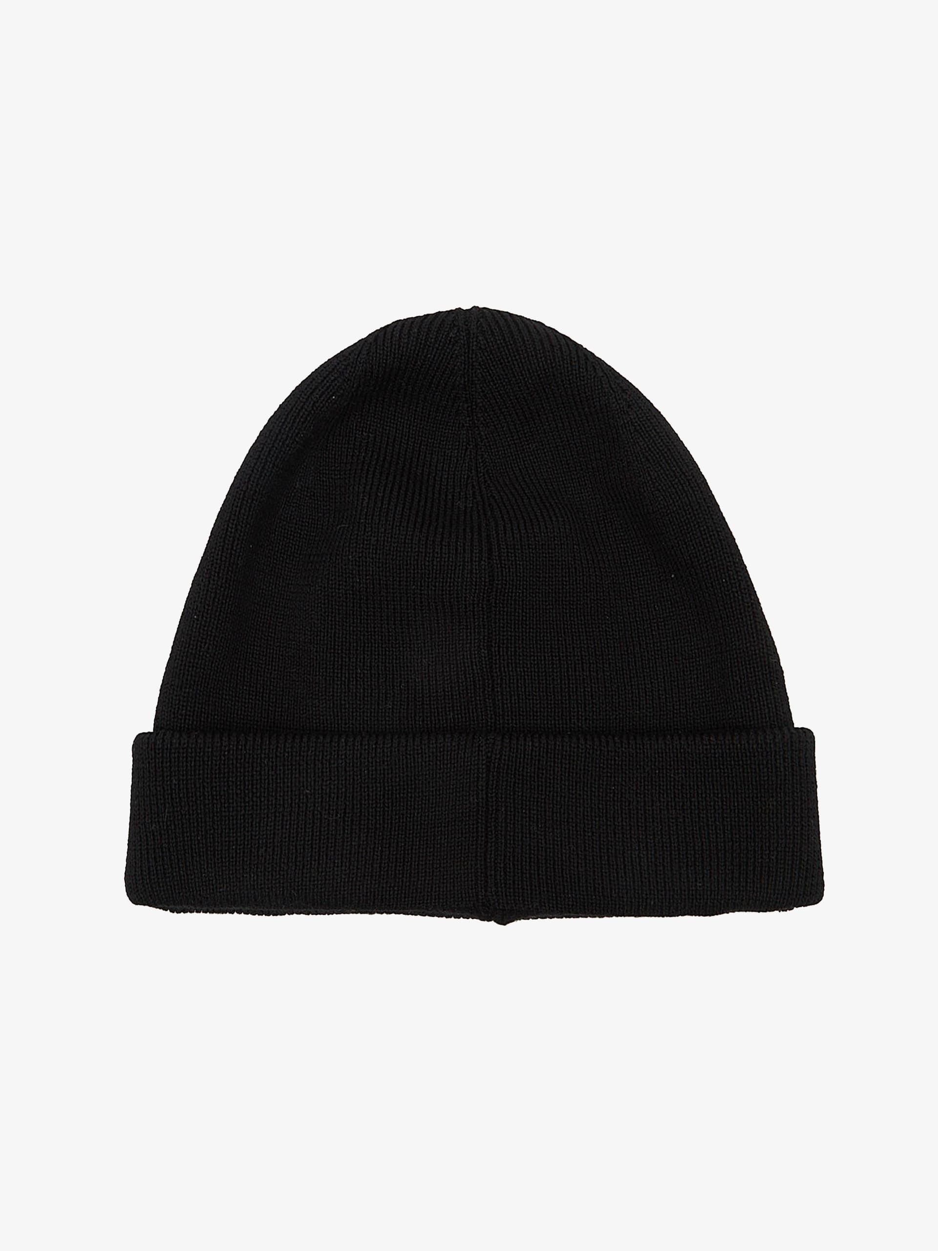 Vetements Black Haute Couture Embossed Wool Beanie Size ONE SIZE - 2 Thumbnail