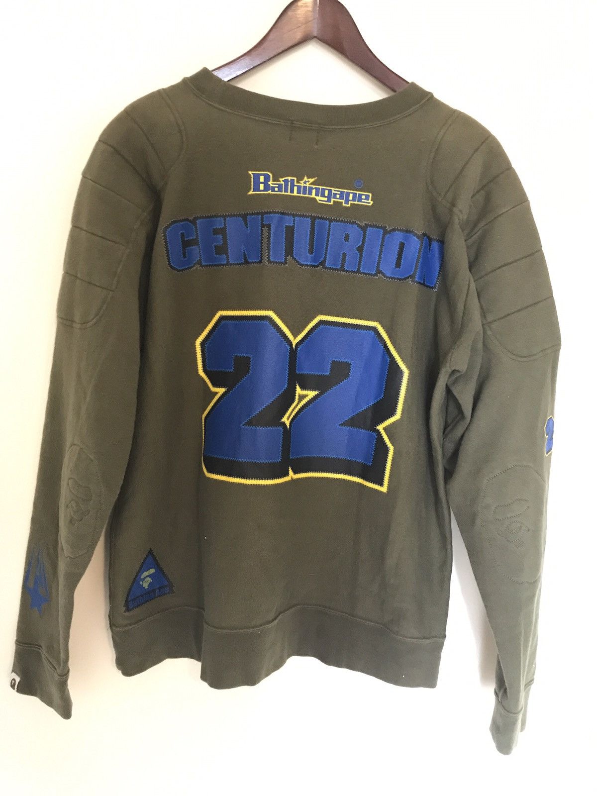 Bape Bape Vintage Centurion Crewneck Sweatshirt Size US M / EU 48-50 / 2 - 2 Thumbnail