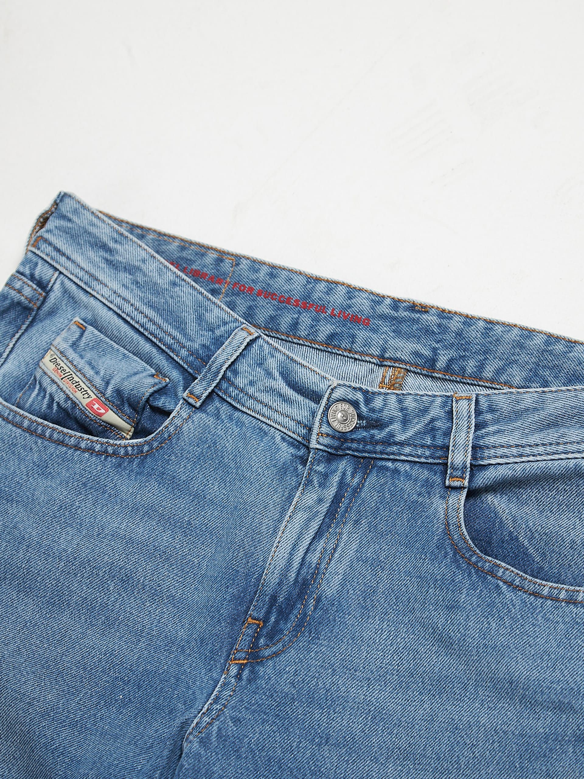 Diesel Light Blue Zipped Cotton Jeans Size US 30 / EU 46 - 3 Thumbnail