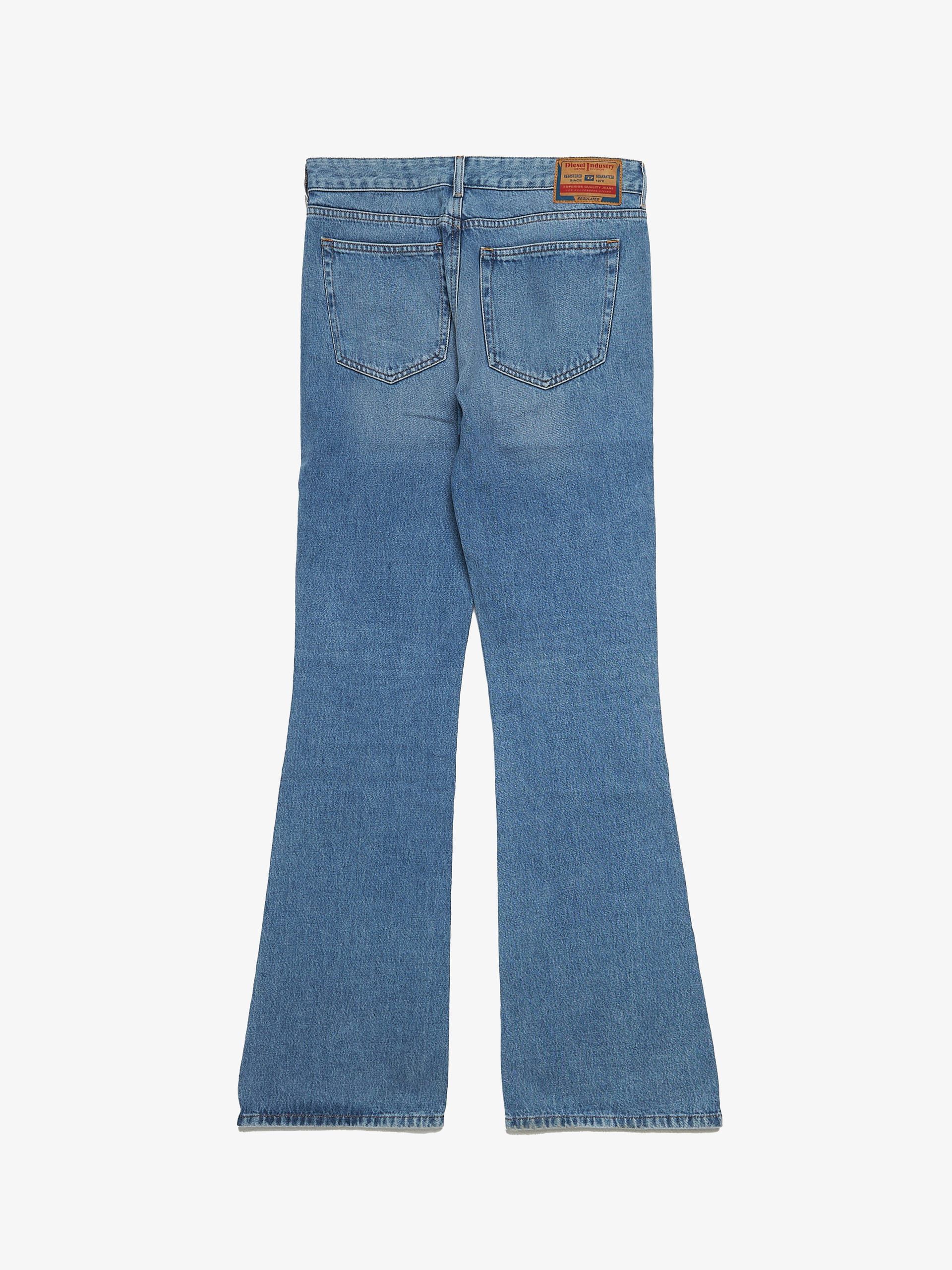 Diesel Light Blue Zipped Cotton Jeans Size US 30 / EU 46 - 2 Thumbnail