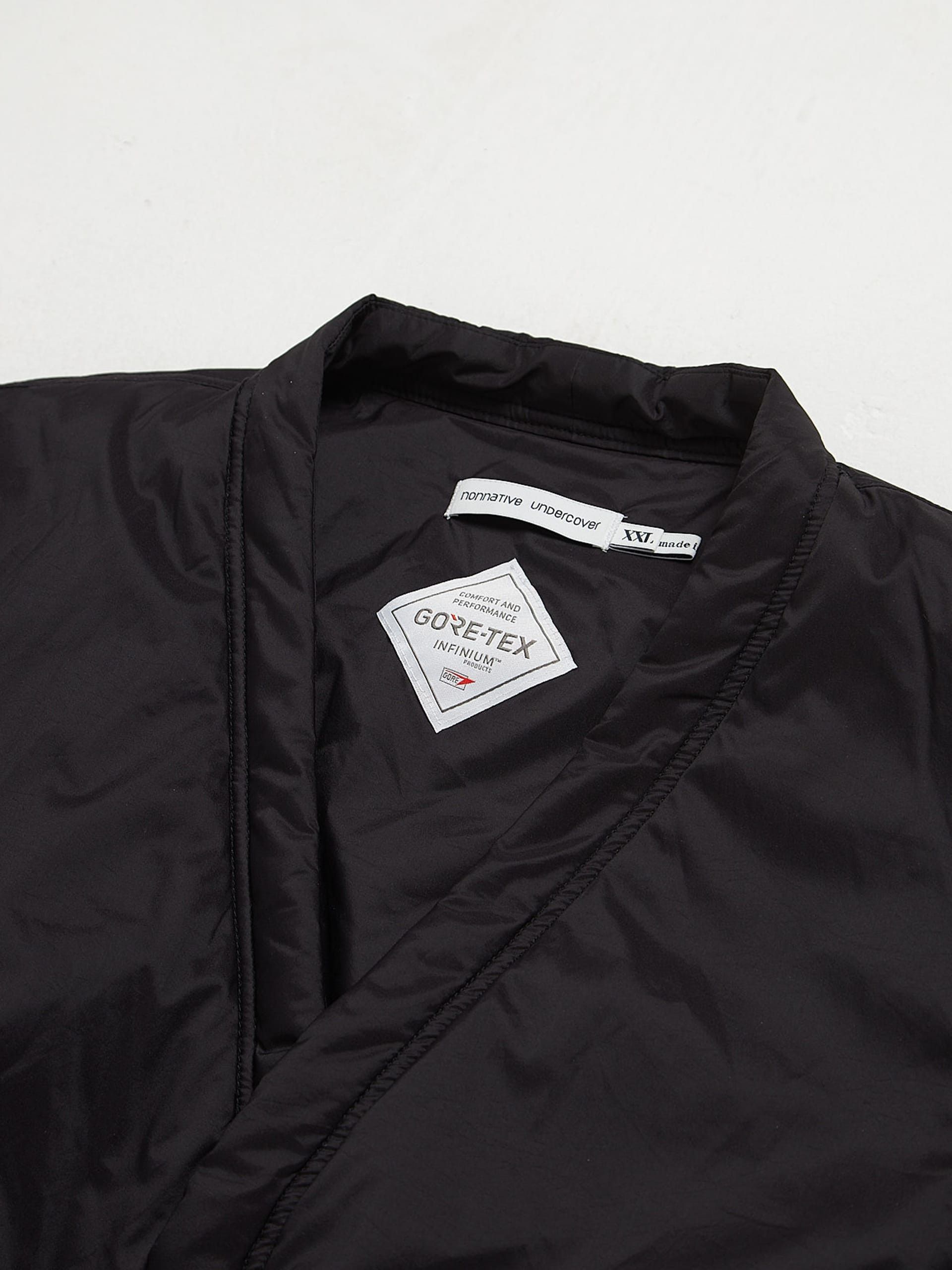 Undercover Black Zipped Kimono Nylon Bomber Jacket Size US XXL / EU 58 / 5 - 3 Thumbnail