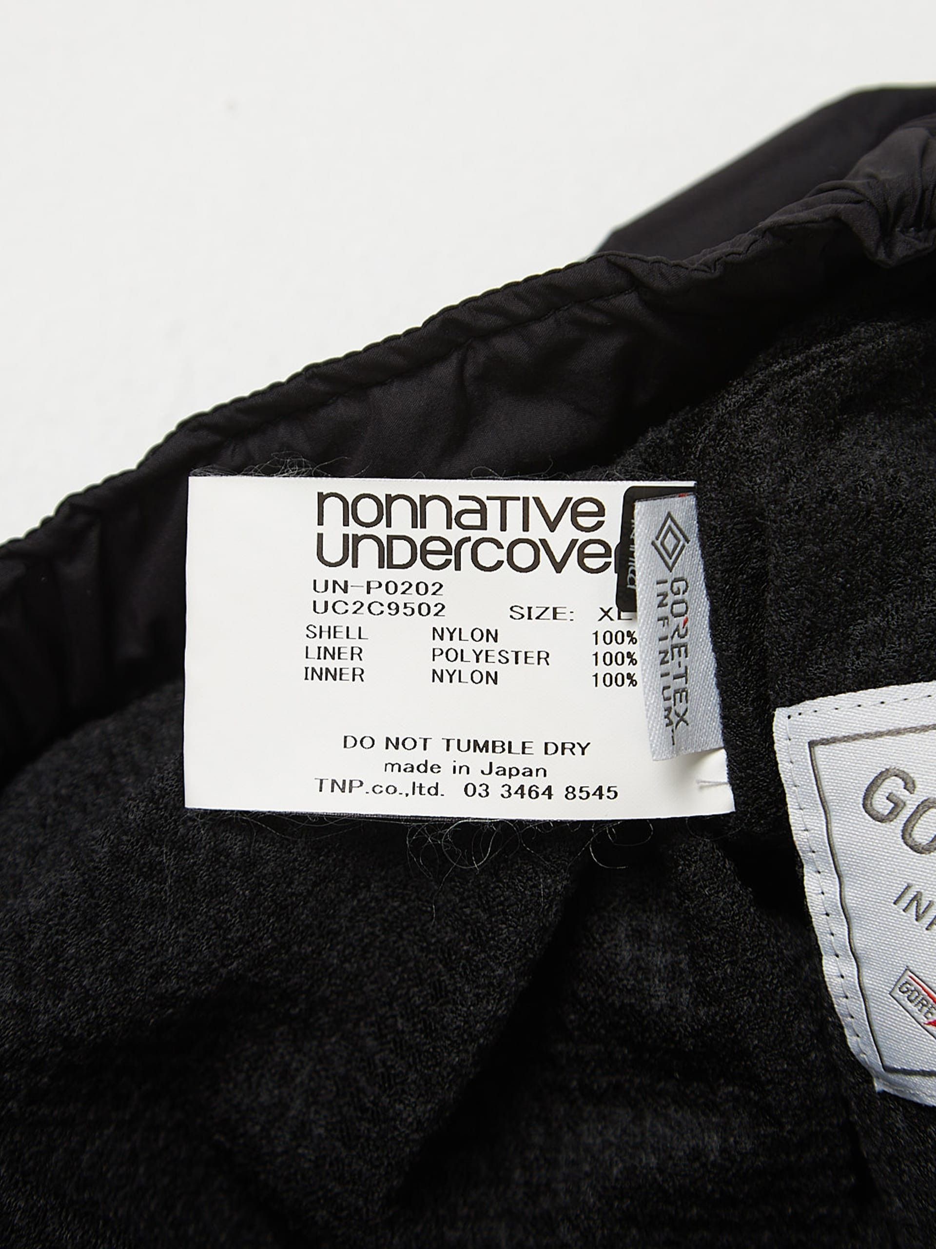 Black Walker Easy Goretex Pants