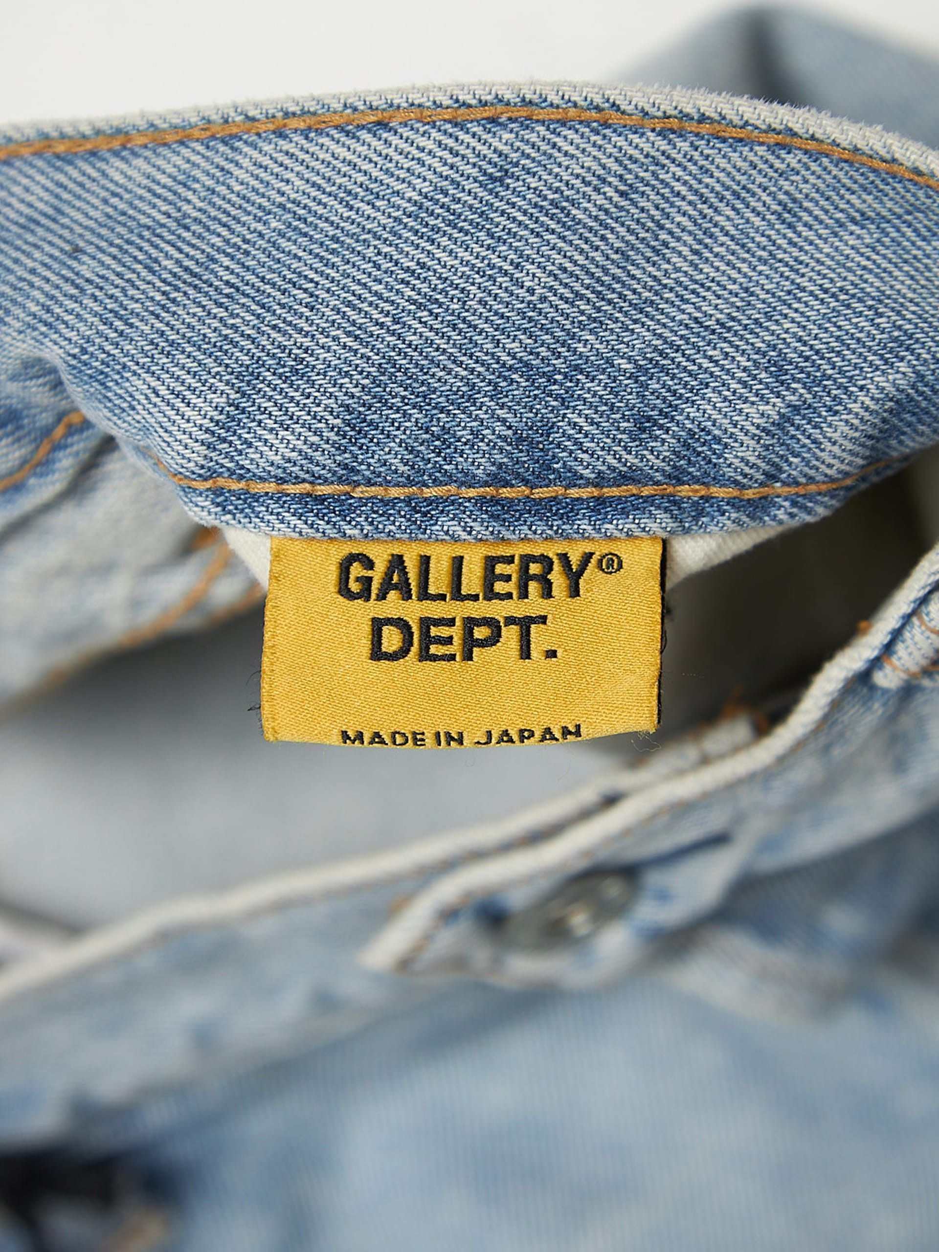 Gallery Dept. Blue Denim Fire Jeans Size US 34 / EU 50 - 8 Thumbnail