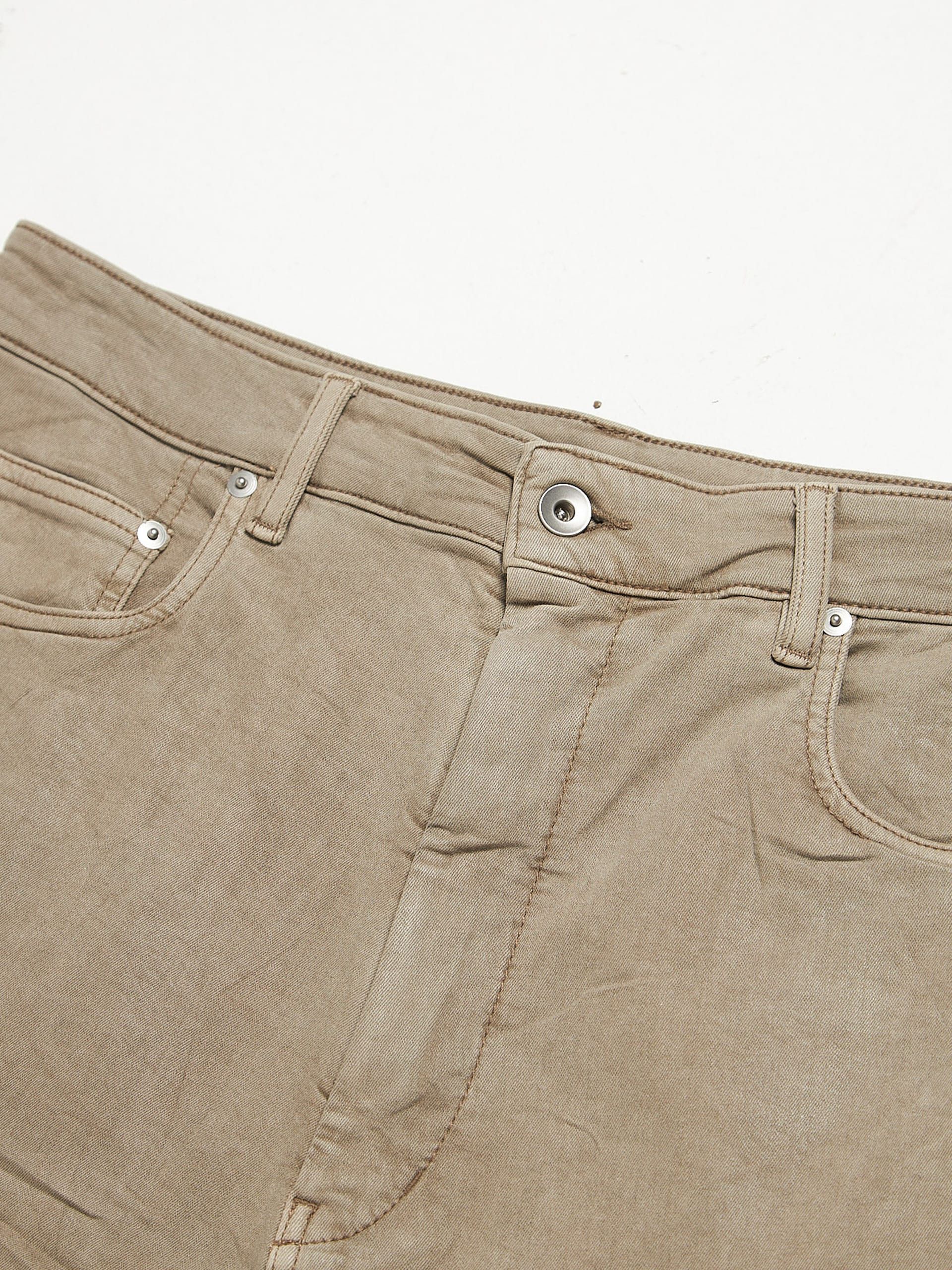 Rick Owens Drkshdw Geth Brown Washed Jeans Size US 32 / EU 48 - 3 Thumbnail