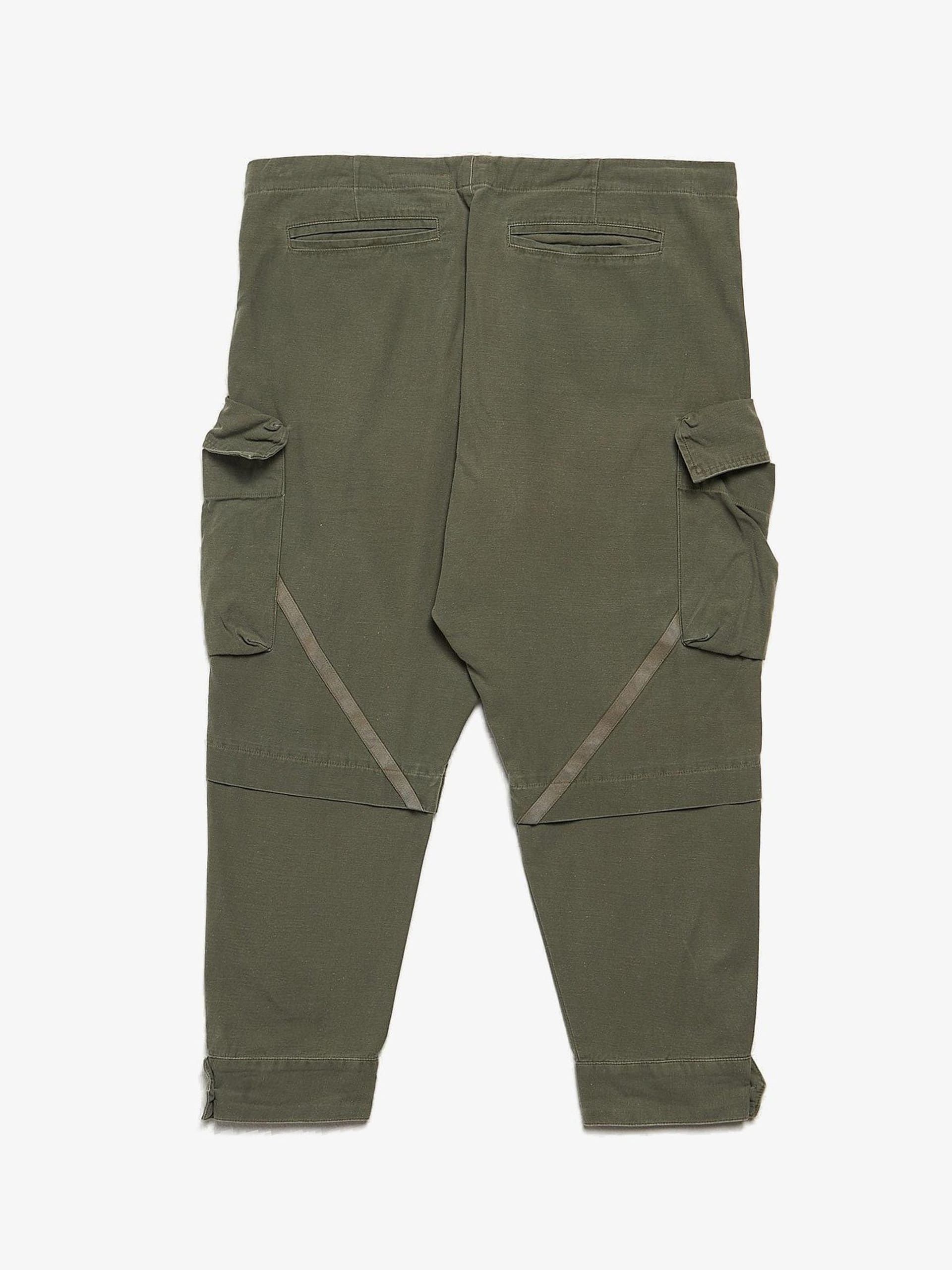 Greg Lauren Khaki Baker Essential Cotton Pants Size US 36 / EU 52 - 2 Thumbnail