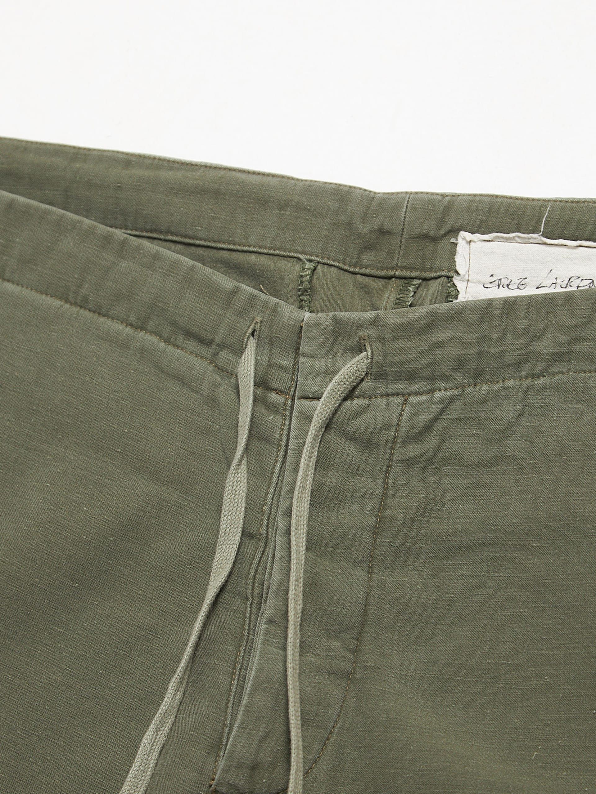 Greg Lauren Khaki Baker Essential Cotton Pants Size US 36 / EU 52 - 3 Thumbnail