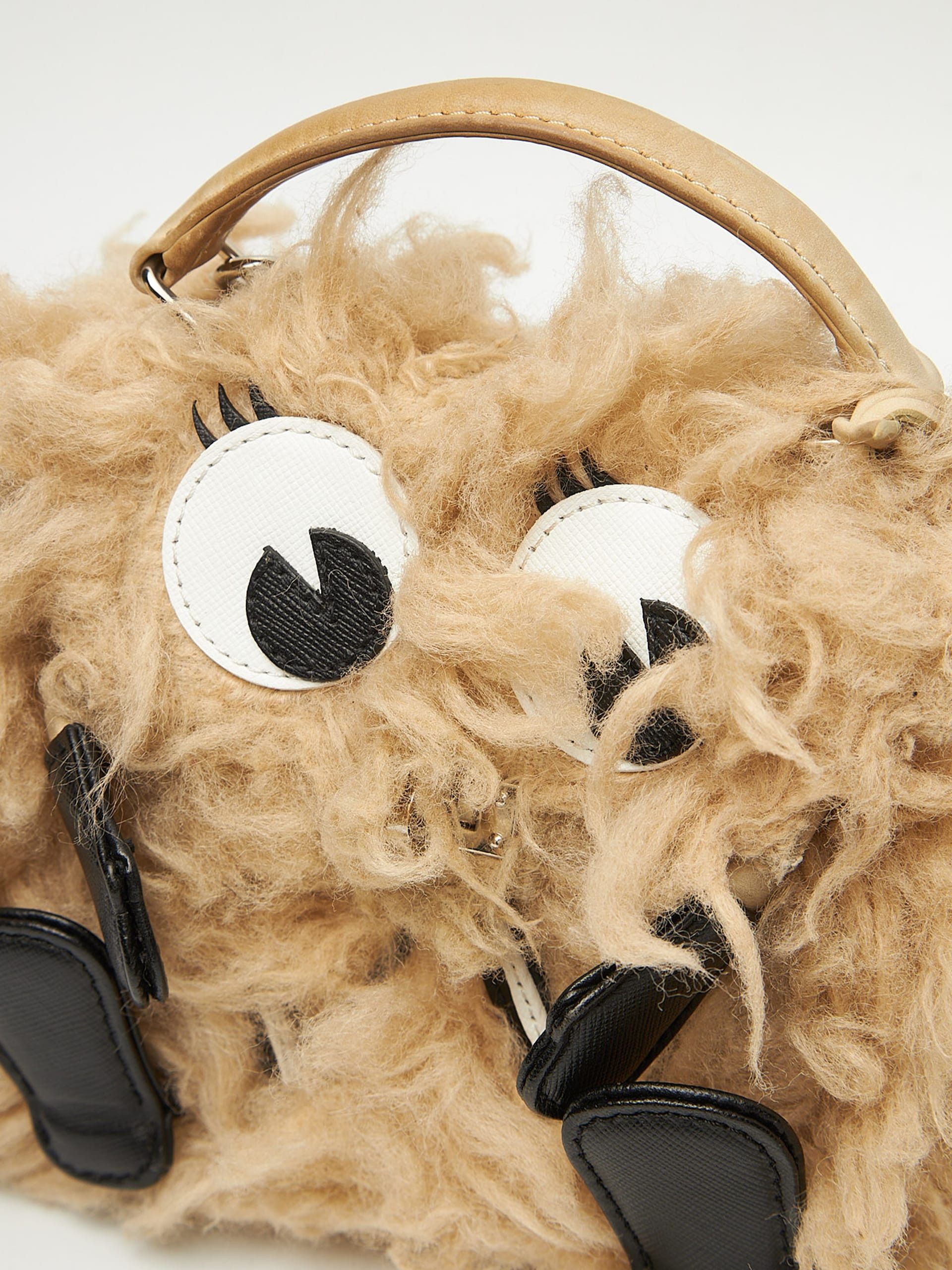 READYMADE Beige Fluffy Monster Bag Size ONE SIZE - 3 Thumbnail