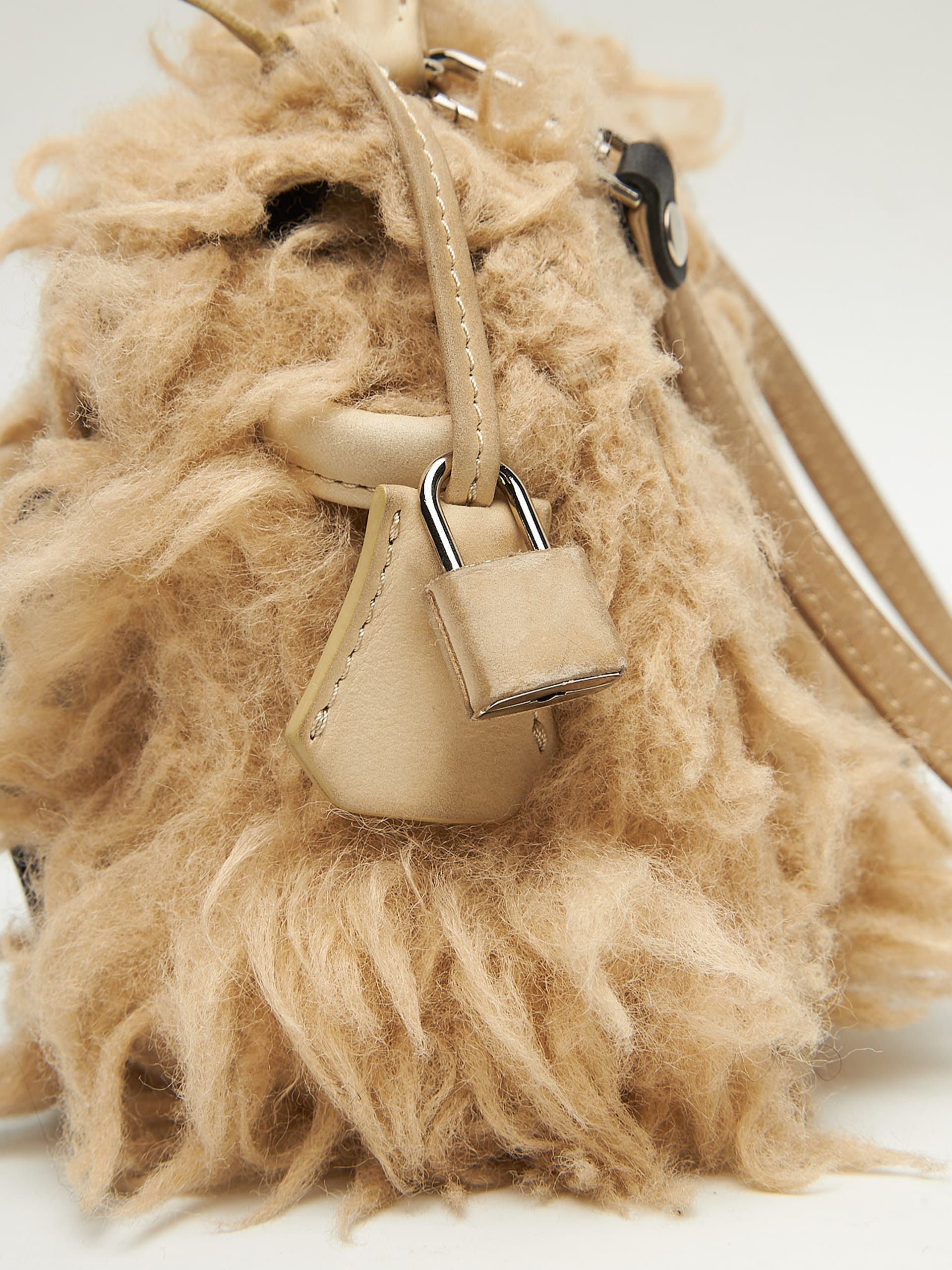 READYMADE Beige Fluffy Monster Bag Size ONE SIZE - 4 Thumbnail