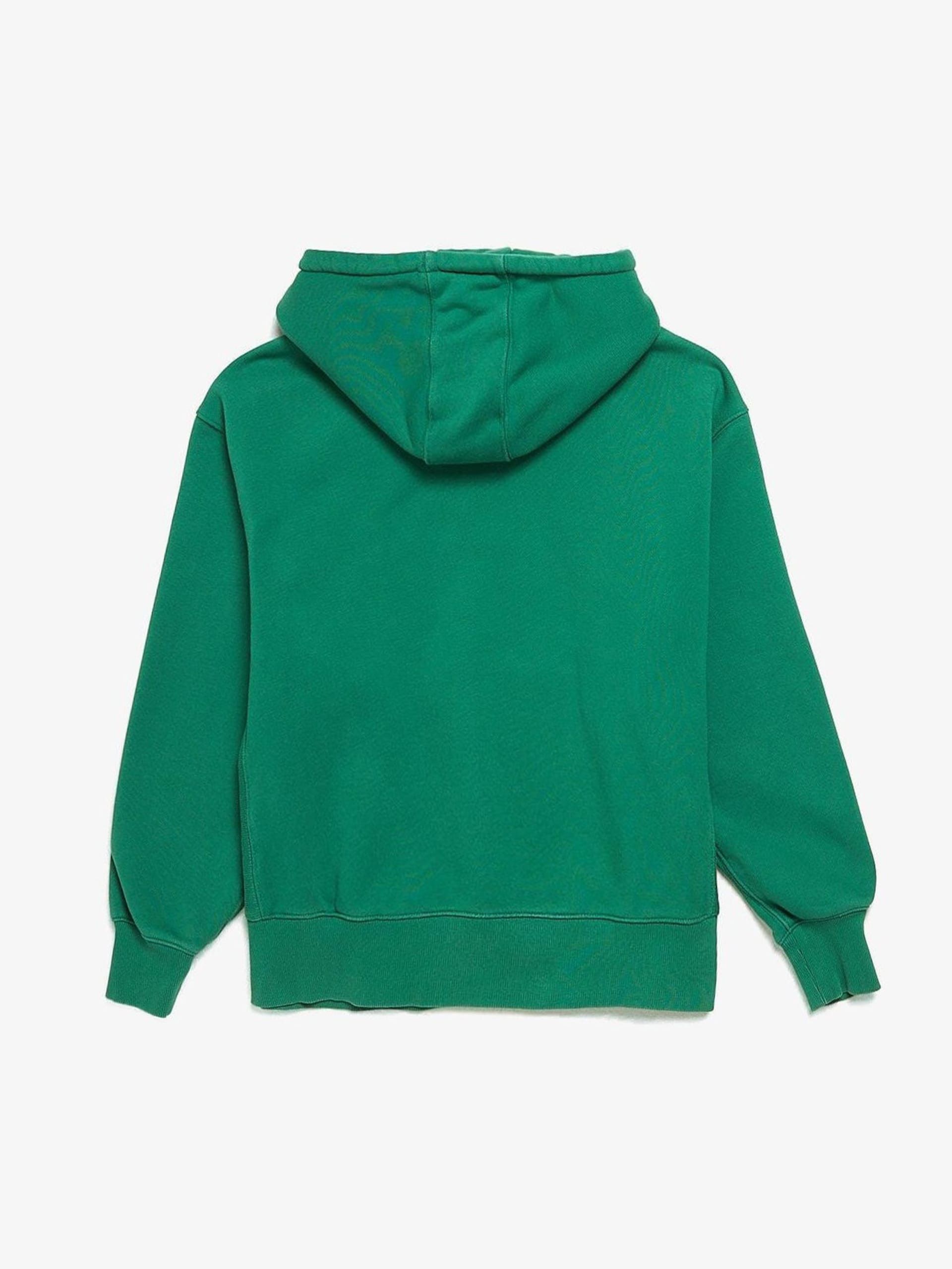AMI Green Logo Embossed Cotton Hoodie Size US XL / EU 56 / 4 - 2 Thumbnail
