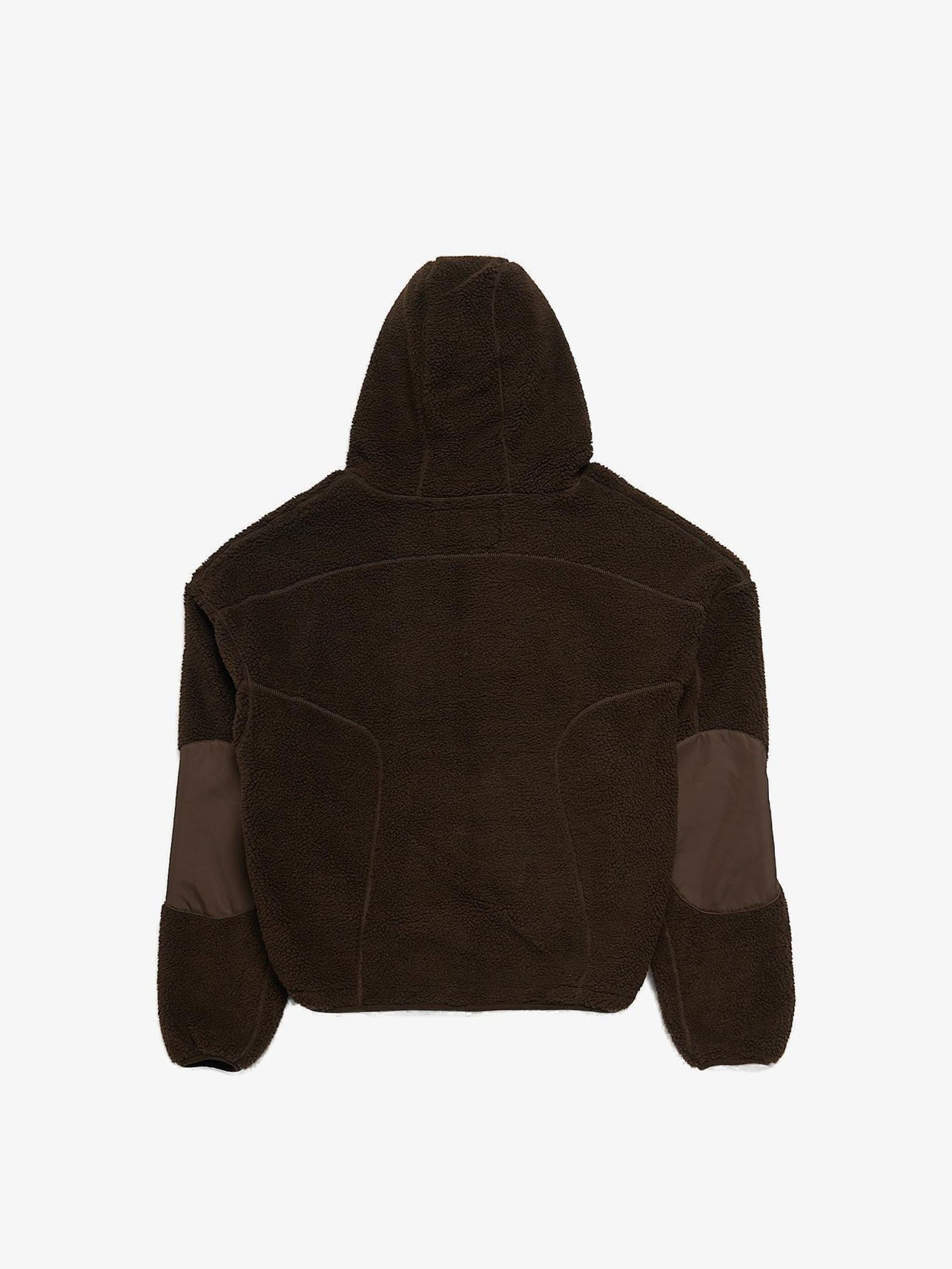 Entire Studios Brown Half Zipped Polyester Hoodie Size US L / EU 52-54 / 3 - 2 Thumbnail