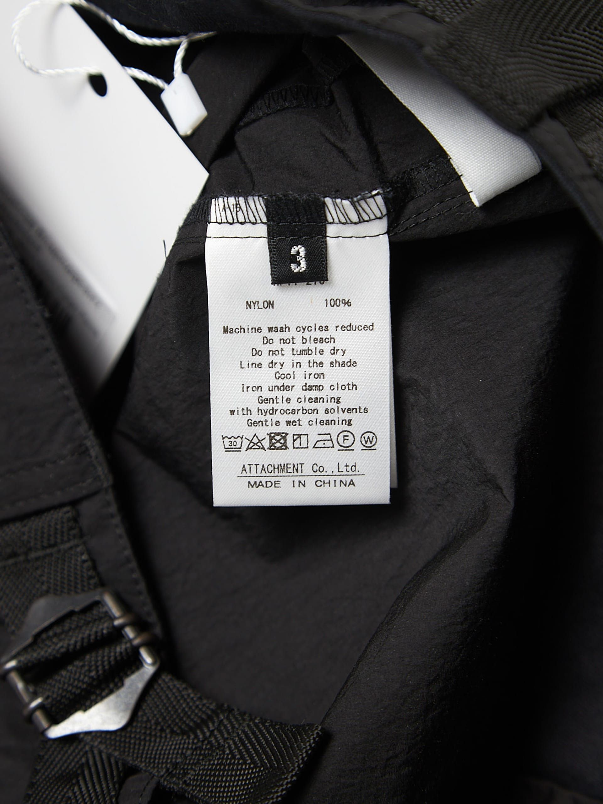 Attachment Black Nylon Cargo Pants Size US 34 / EU 50 - 4 Thumbnail