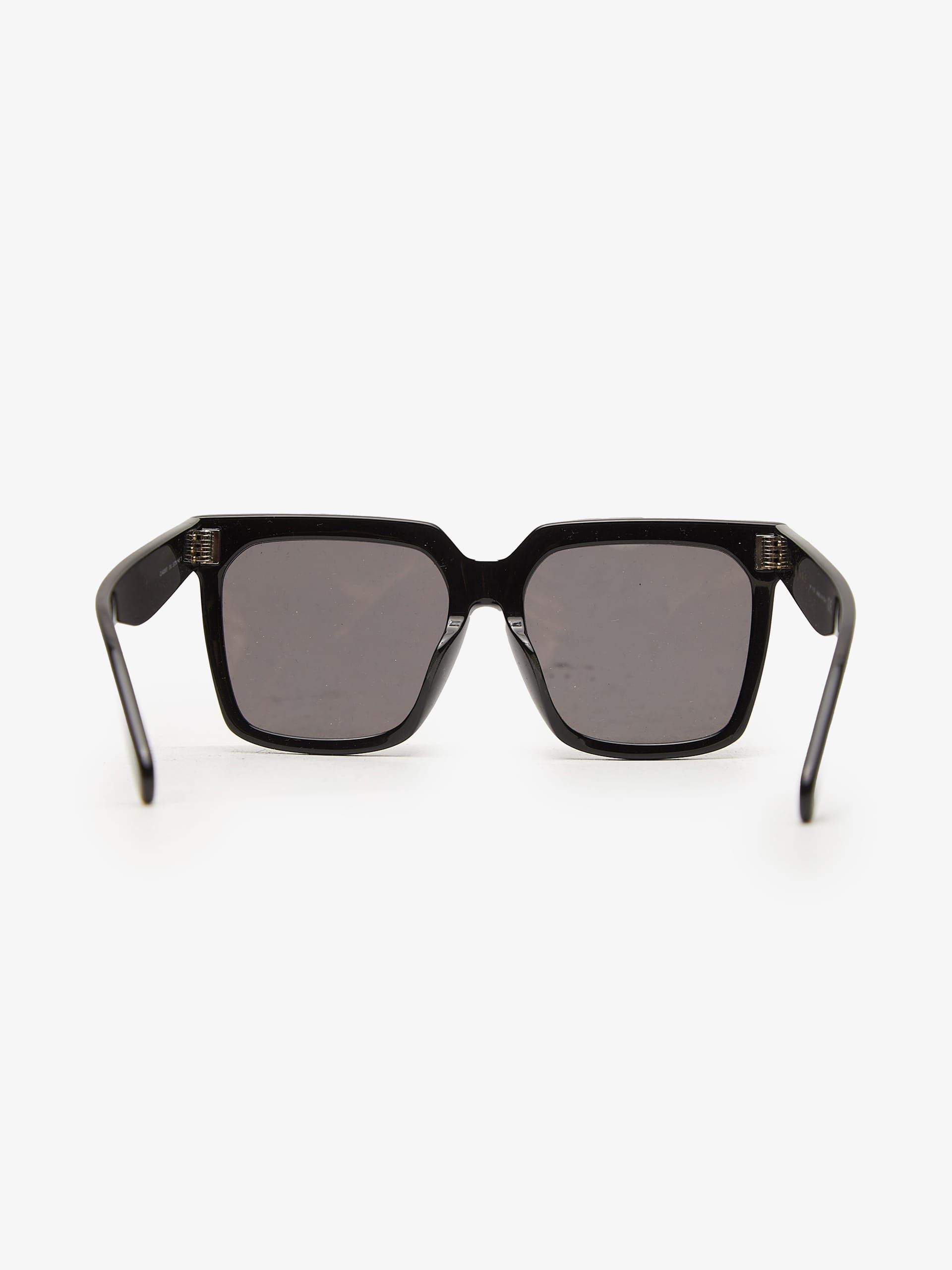 Celine Black Studded Square Sunglasses Size ONE SIZE - 3 Thumbnail