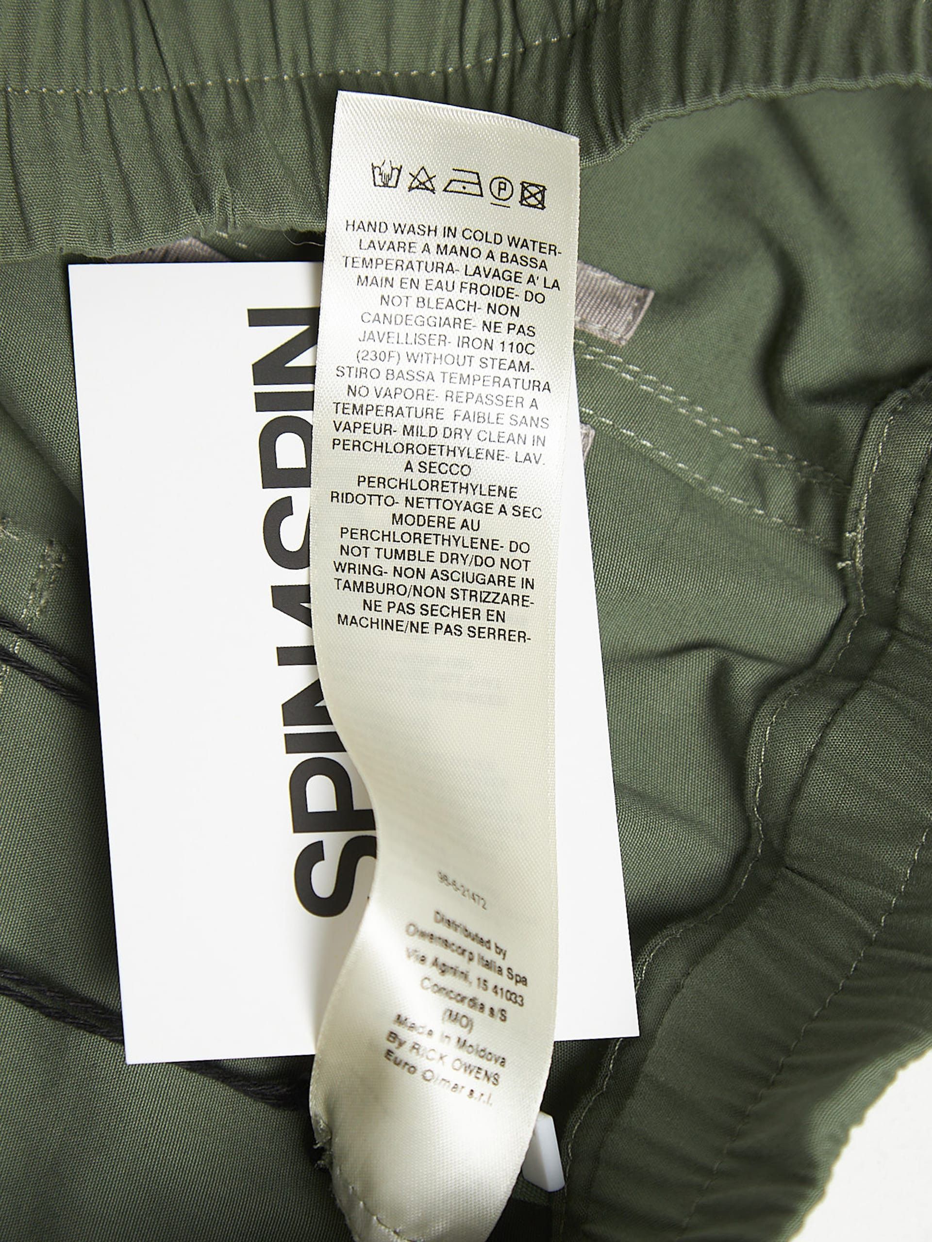 Rick Owens Moss Bela Cotton Pants Size US 38 / EU 54 - 5 Thumbnail