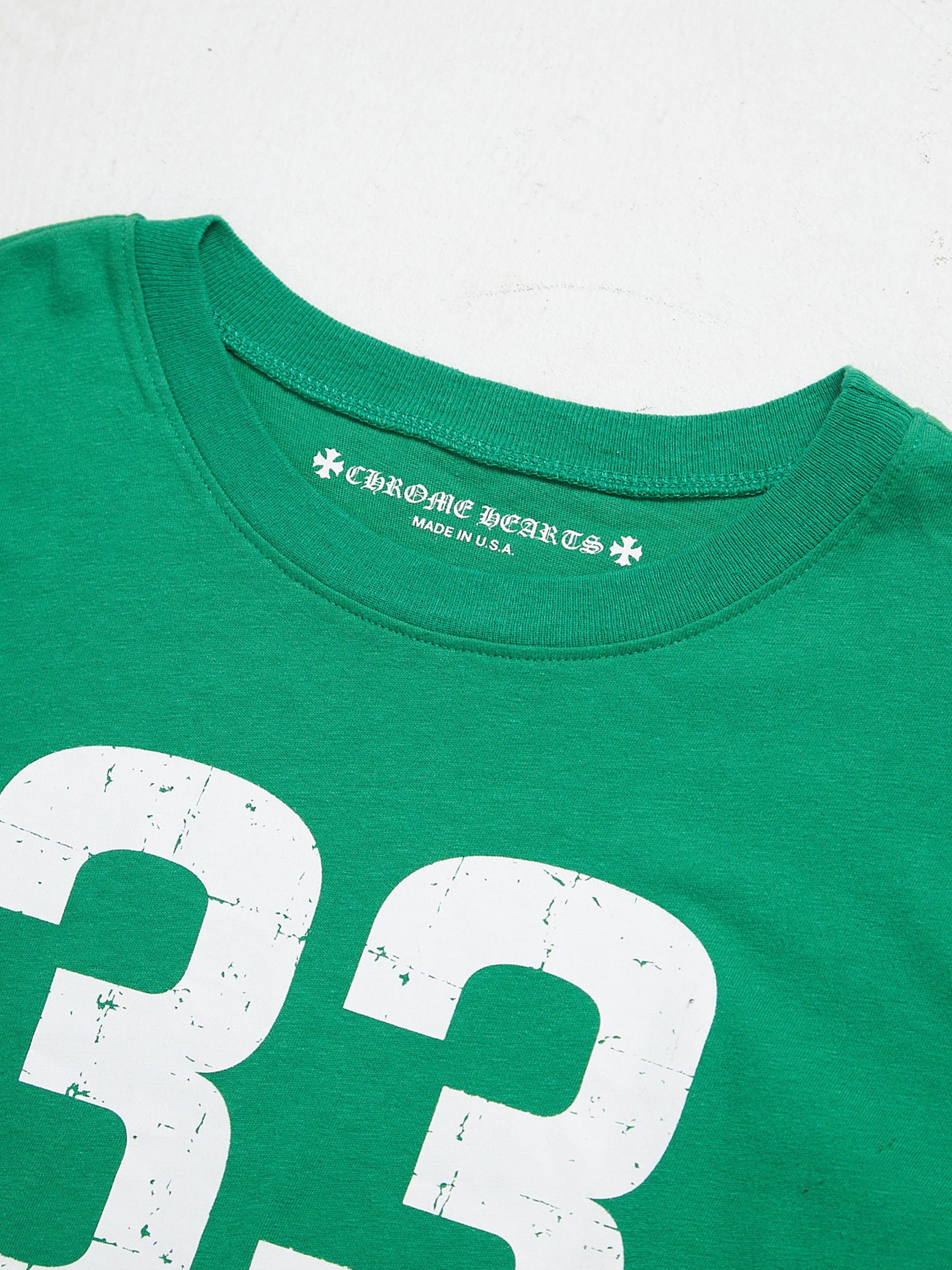 Chrome Hearts Green Printed Cotton Longsleeve Size US S / EU 44-46 / 1 - 3 Thumbnail