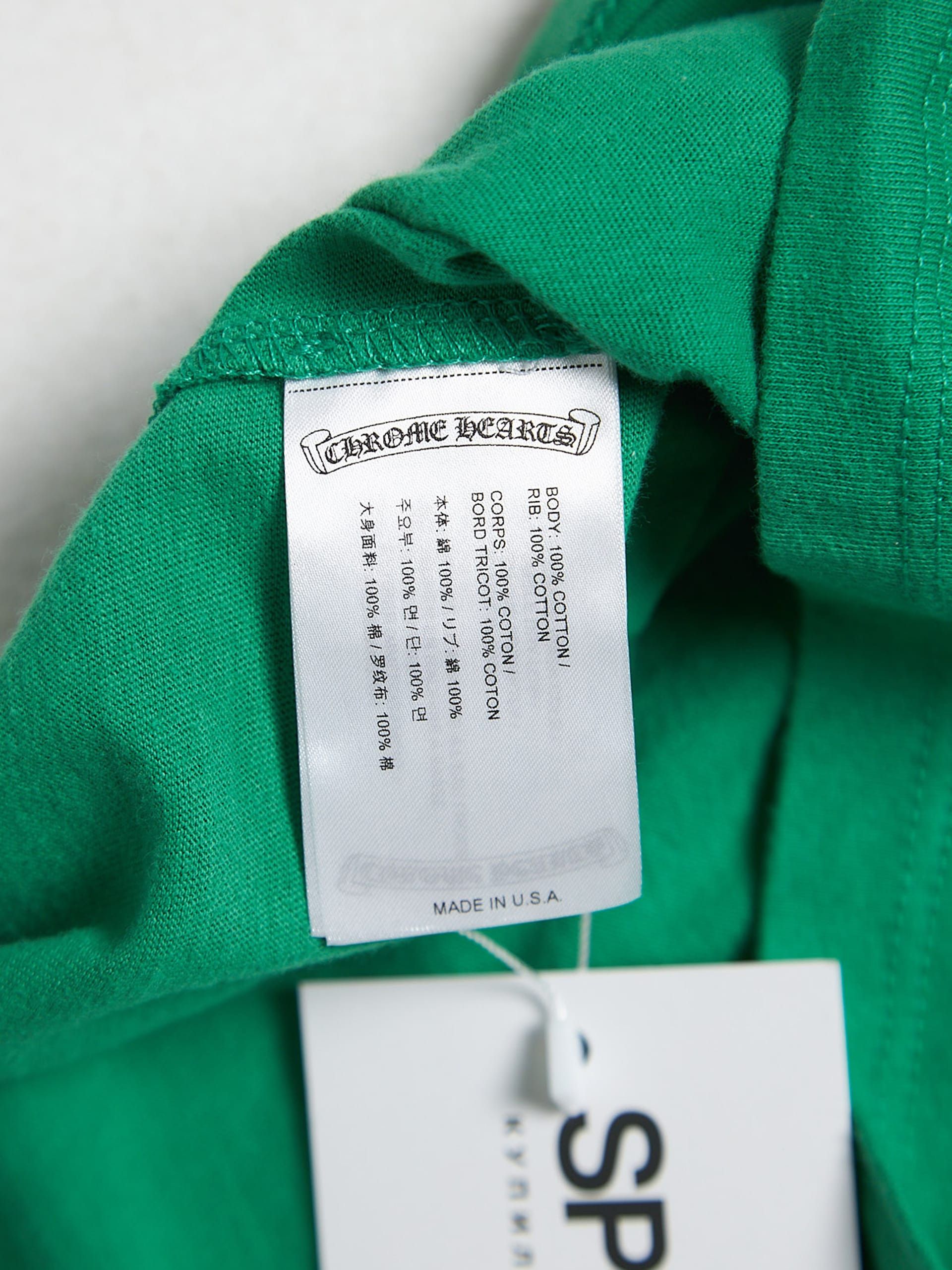 Chrome Hearts Green Printed Cotton Longsleeve Size US S / EU 44-46 / 1 - 4 Thumbnail