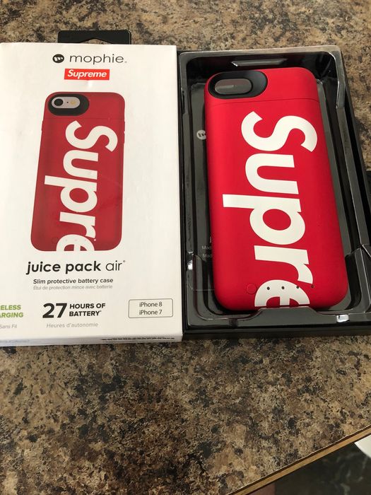 Supreme mophie iphone 8 juice pack air-