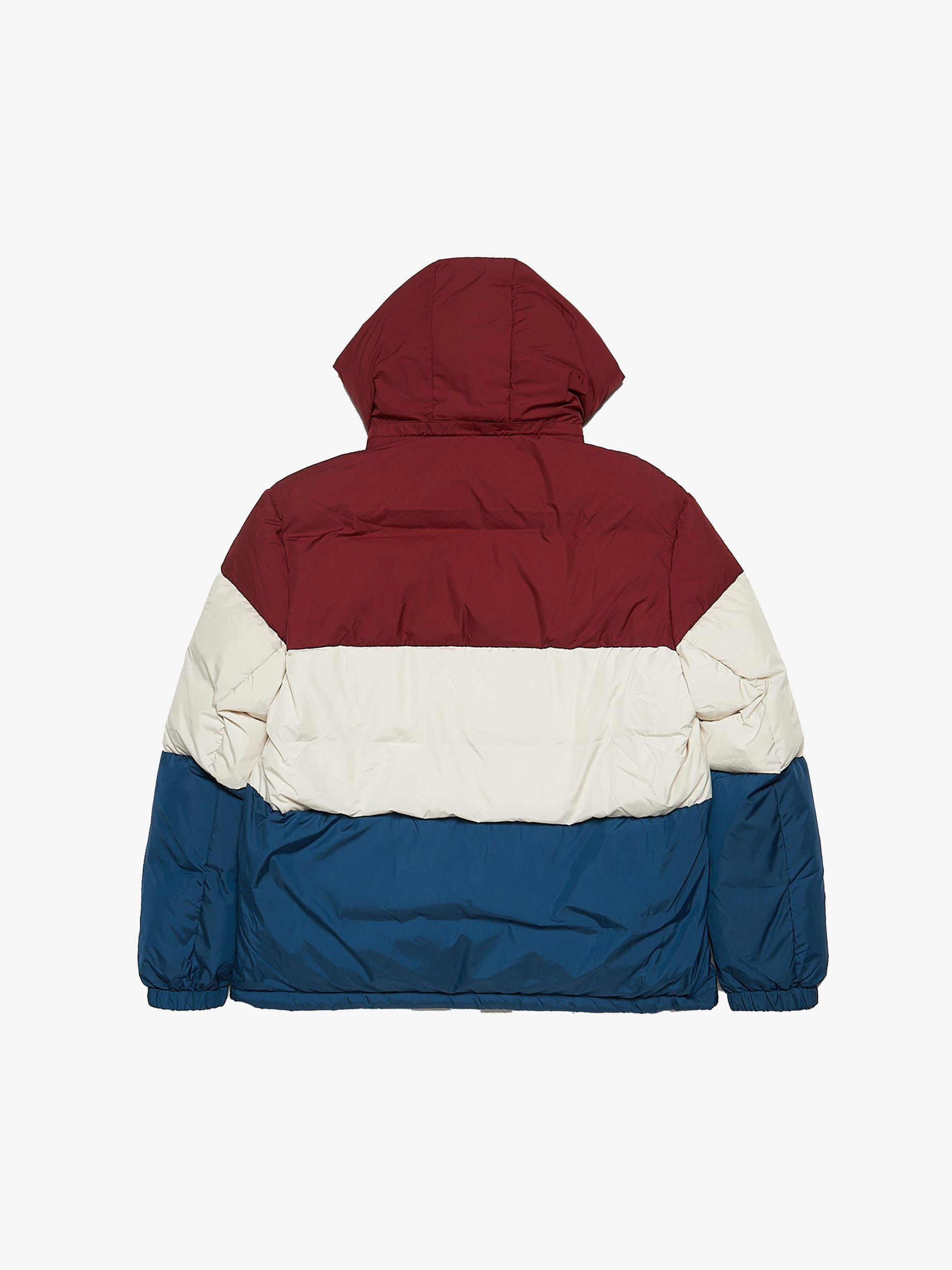 Maison MIHARA YASUHIRO Collaboration Red Navy and White Colorblock Downjacket Size US XXL / EU 58 / 5 - 2 Thumbnail