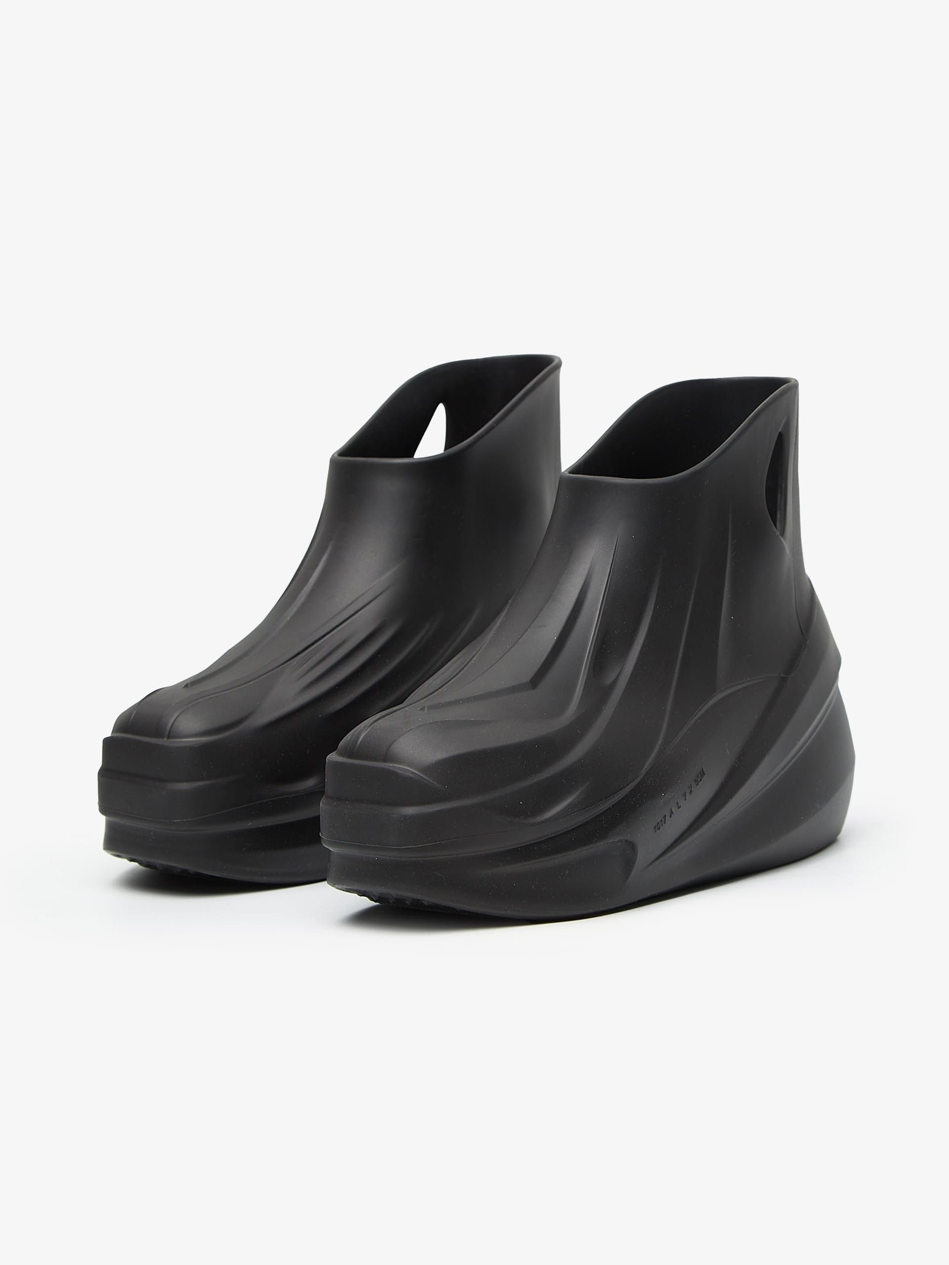 1017 ALYX 9SM Black High Rubber Mono Boots Size US 8 / EU 41 - 2 Thumbnail