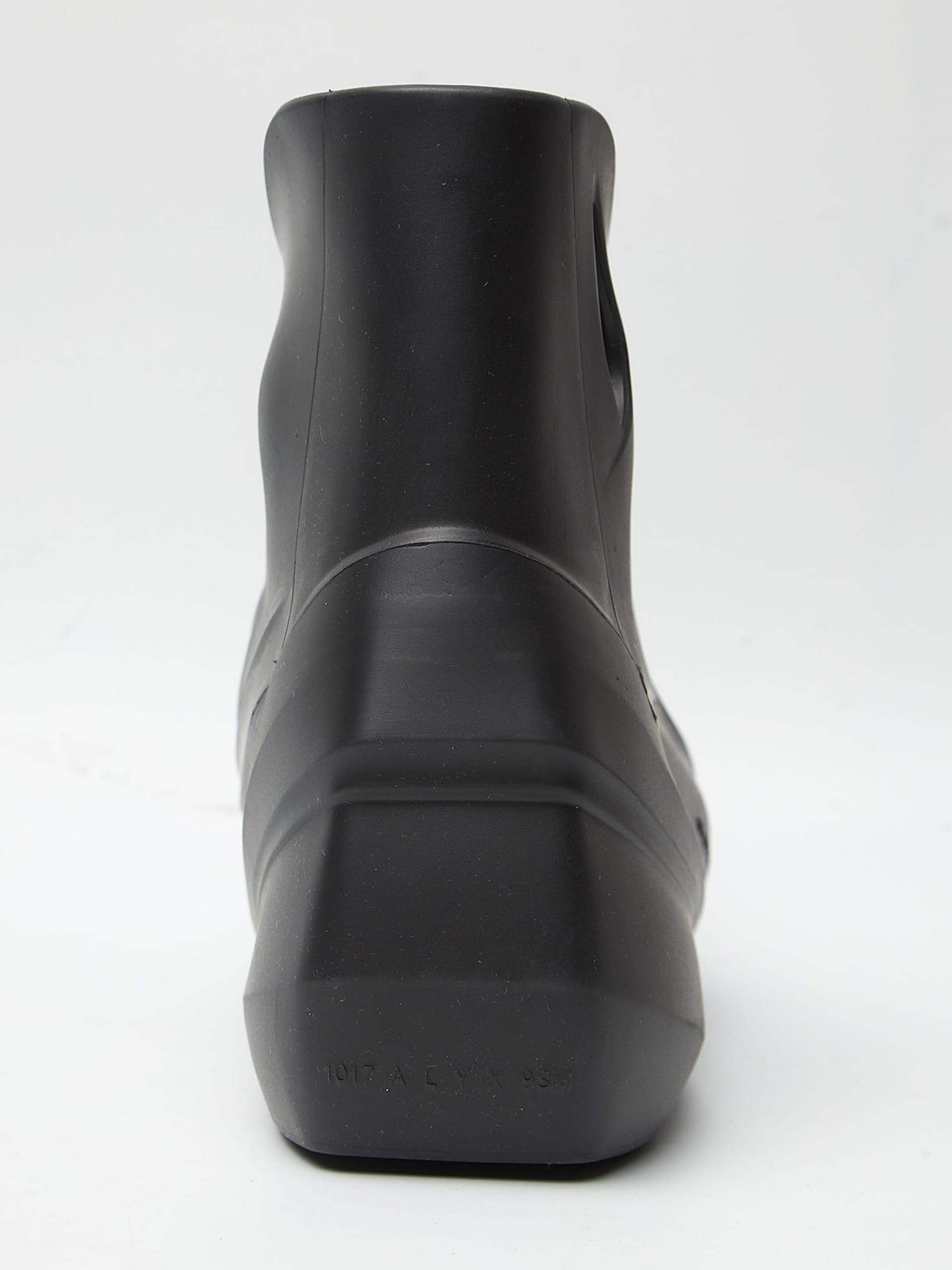 1017 ALYX 9SM Black High Rubber Mono Boots Size US 8 / EU 41 - 6 Thumbnail