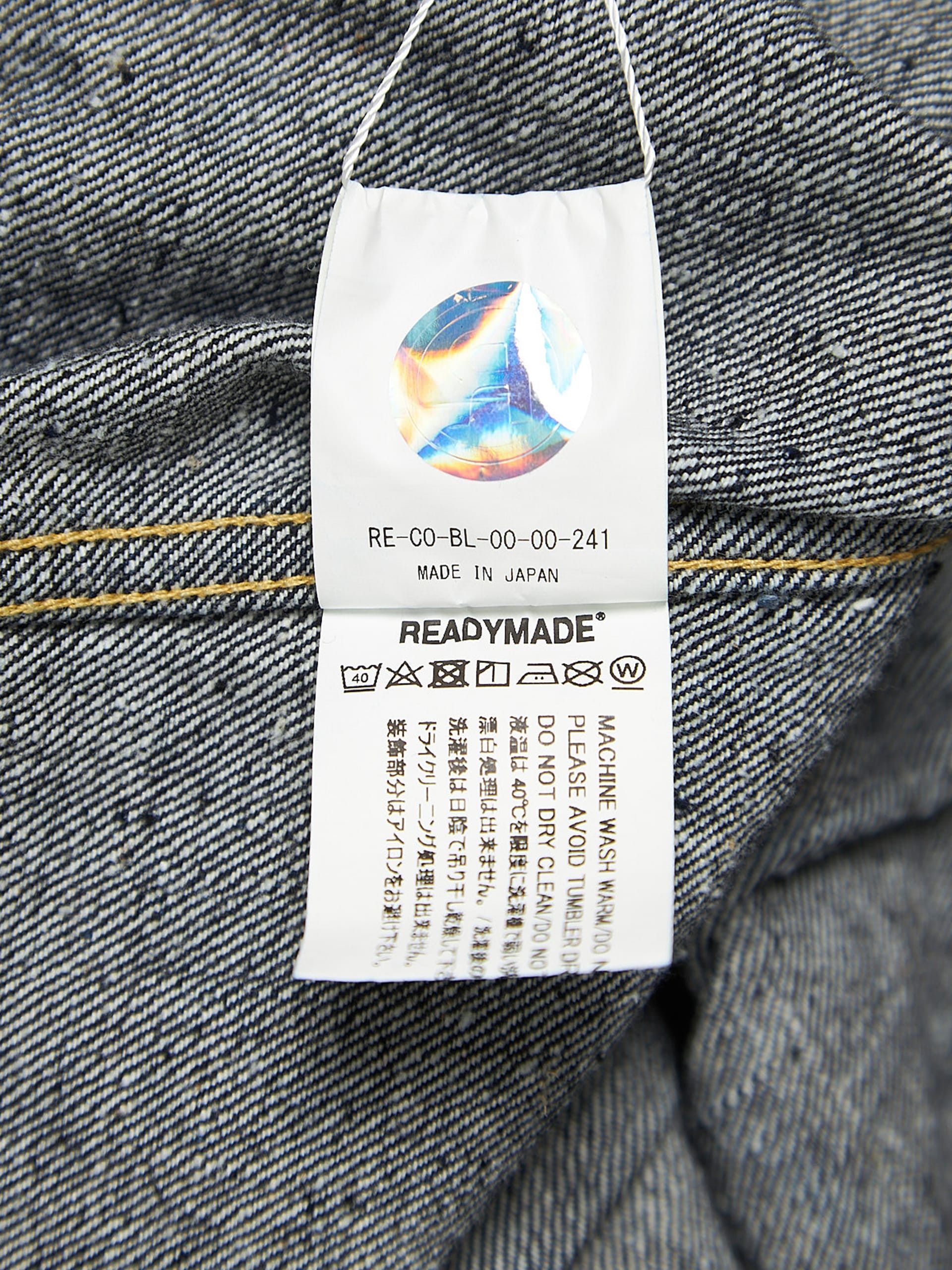 READYMADE Indigo Denim Cotton Jacket Size US L / EU 52-54 / 3 - 5 Thumbnail