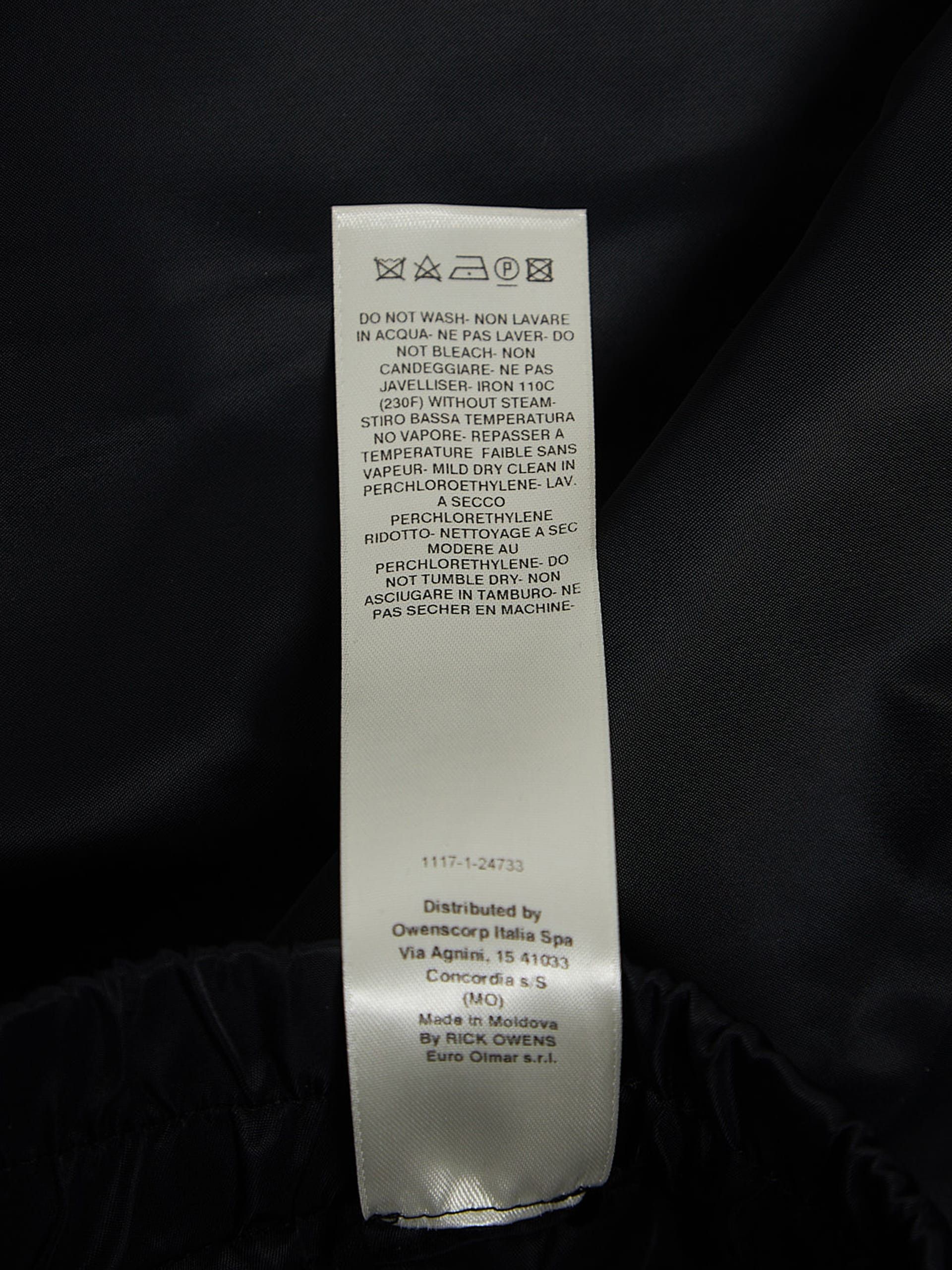 Rick Owens Drkshdw Black Cargo Belas Nylon Pants Size US 30 / EU 46 - 5 Thumbnail