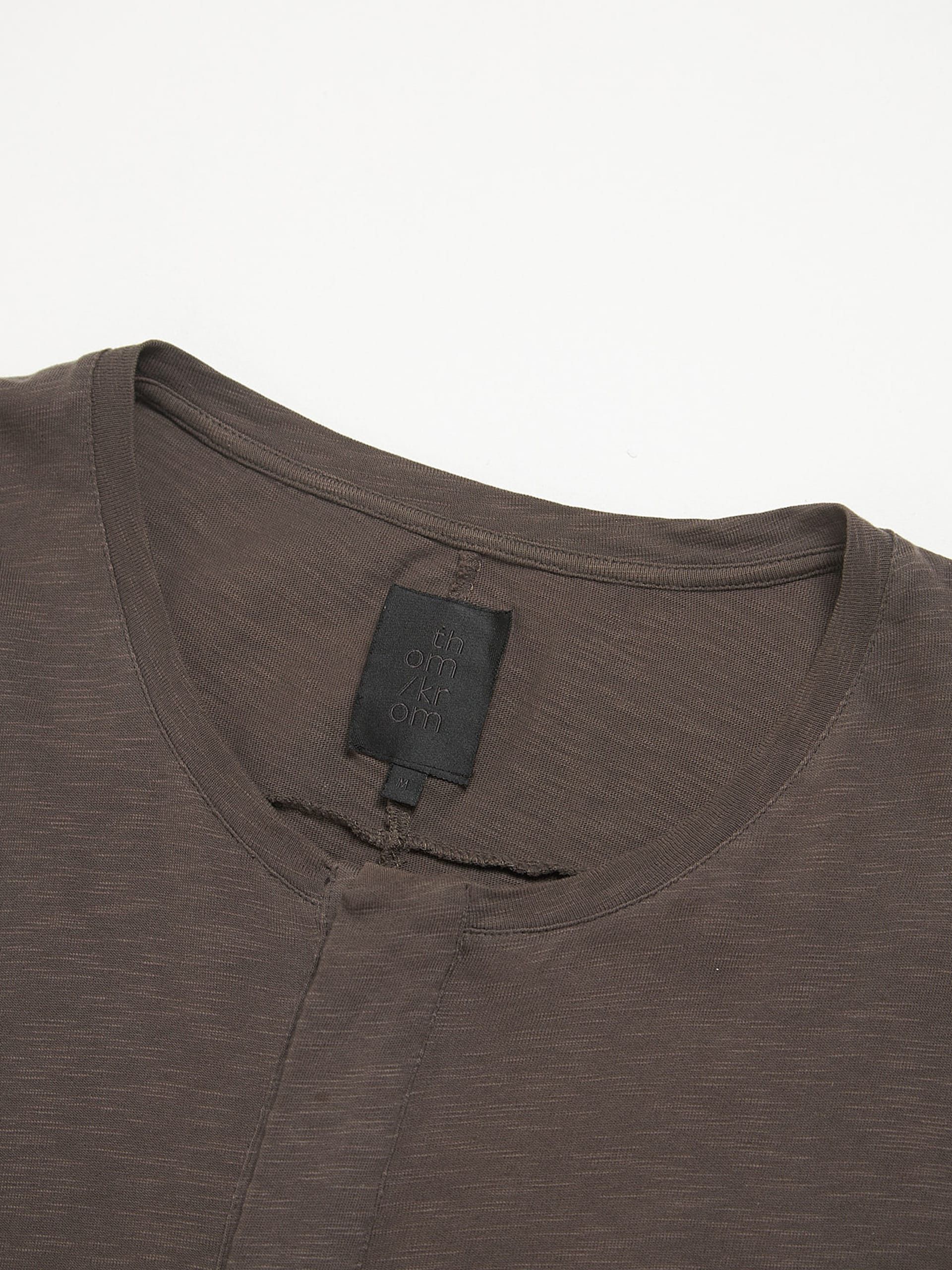 Thom Krom Brown Front Buttoned 3/4 Sleeved Longsleeve Size US M / EU 48-50 / 2 - 3 Thumbnail