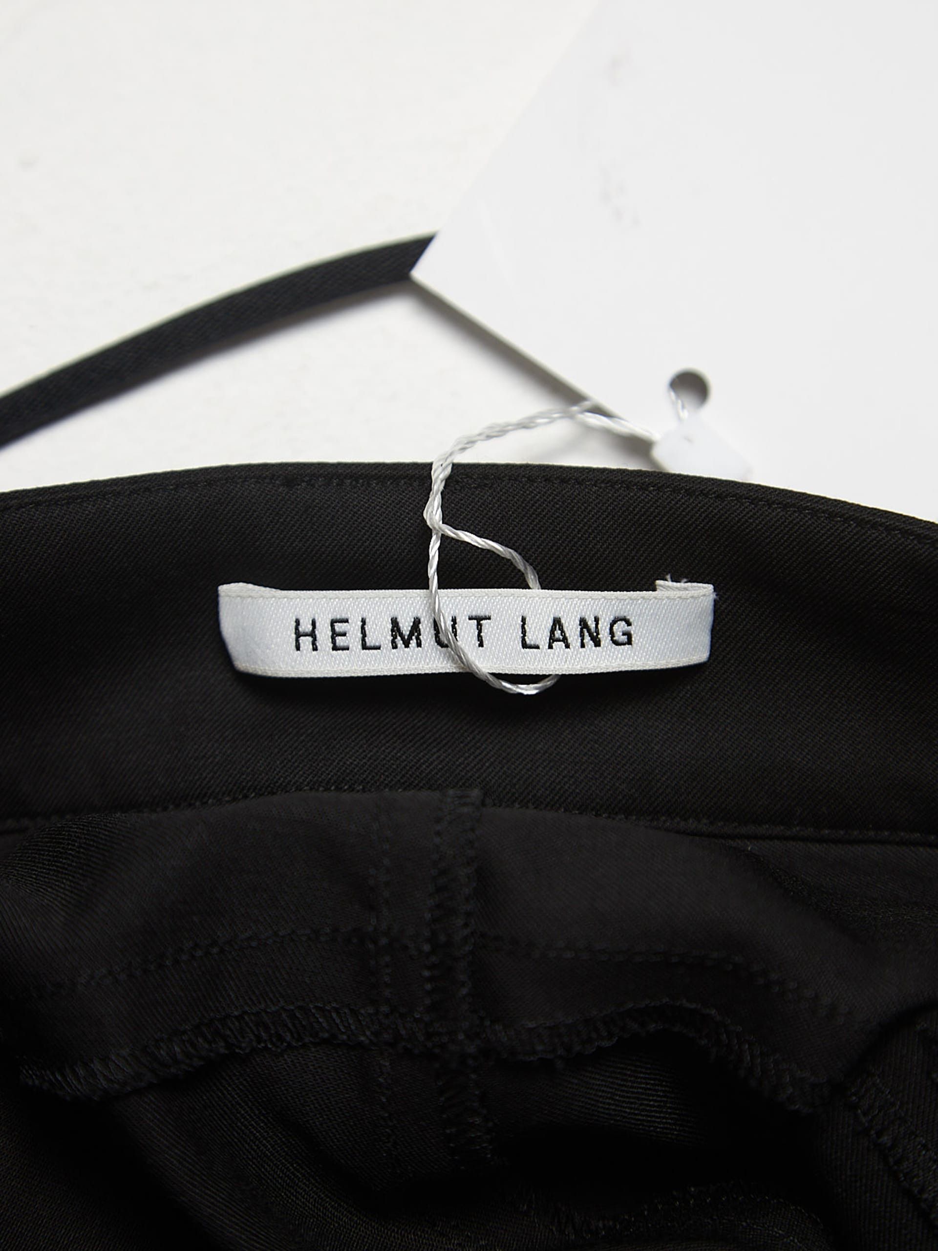 Helmut Lang Black Deconstructed Back Laced Trousers Size US 31 - 4 Thumbnail