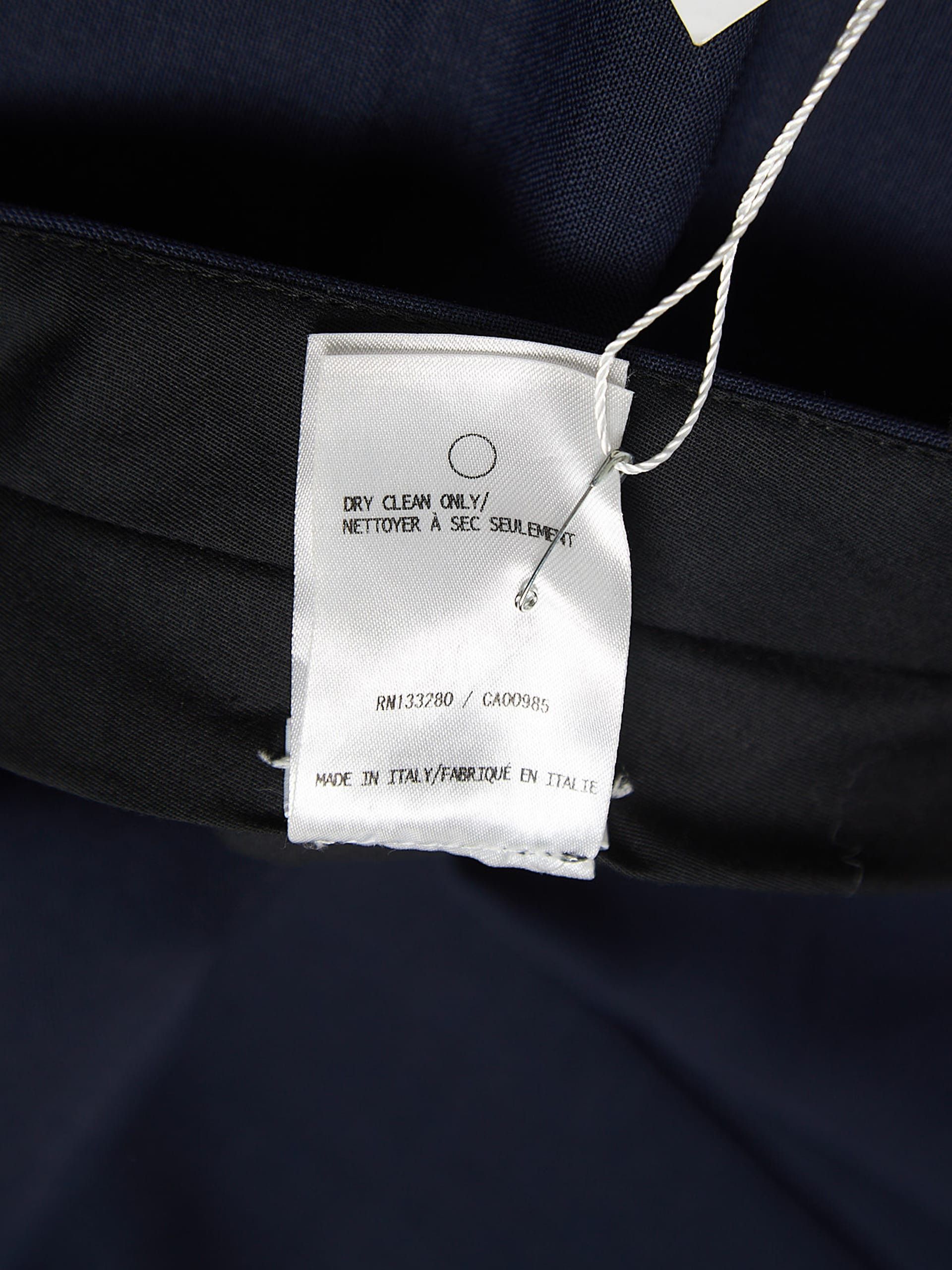 Thom Browne Navy Wool and Mohair Formal Suit Trousers Size US 34 / EU 50 - 6 Thumbnail