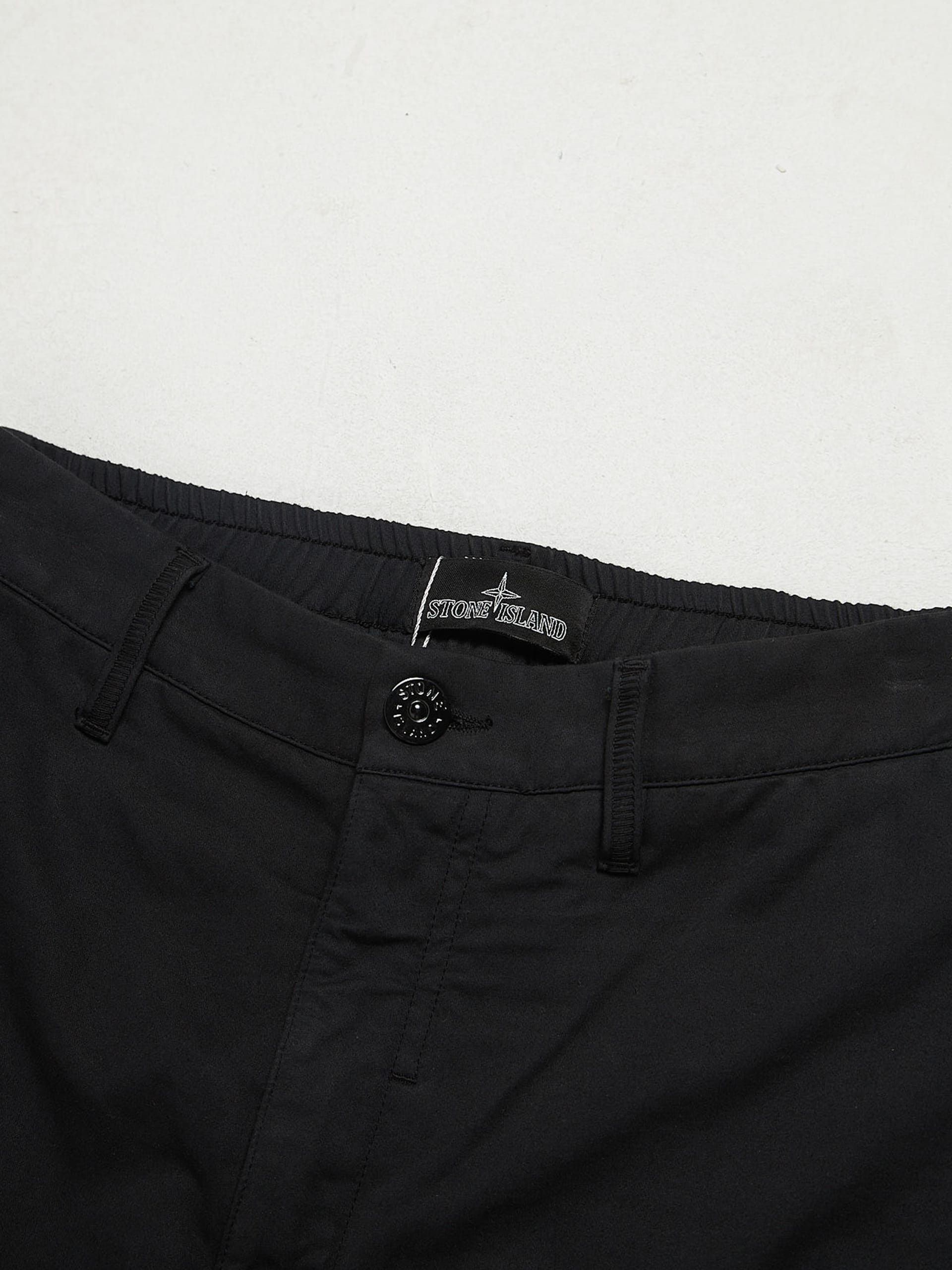 Stone Island Shadow Project Black Zipped Knee Cotton Sweatpants Size US 30 / EU 46 - 3 Thumbnail