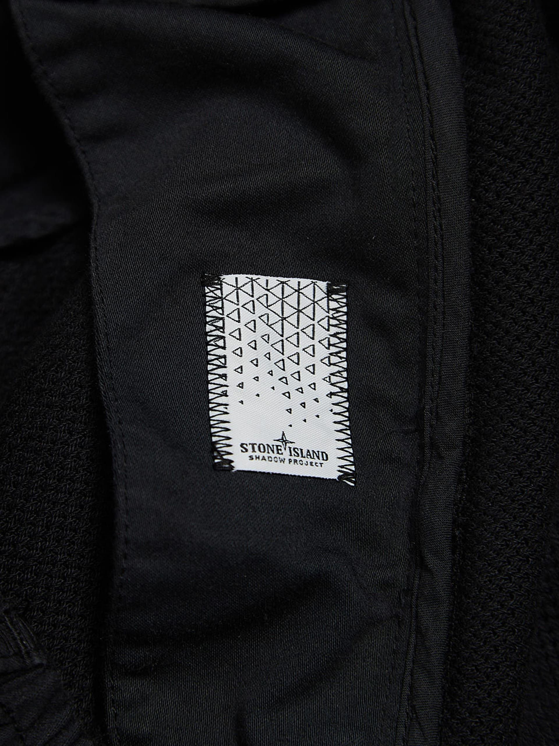 Stone Island Shadow Project Black Zipped Knee Cotton Sweatpants Size US 30 / EU 46 - 4 Thumbnail