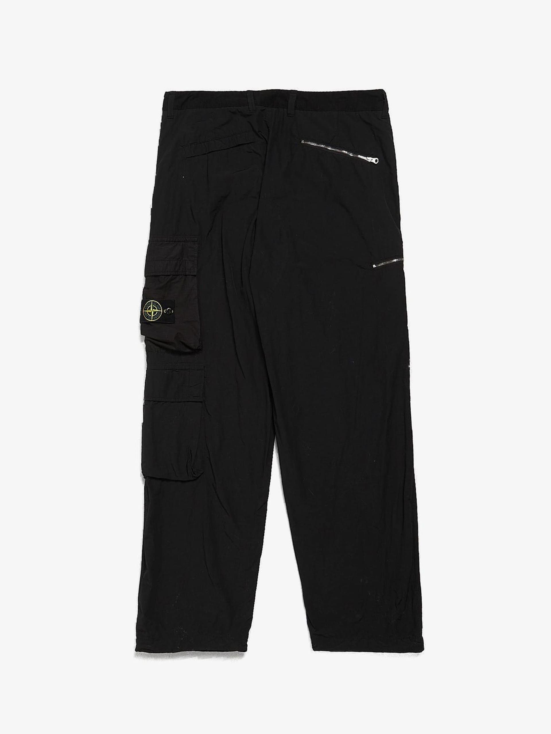 Stone Island Shadow Project Black Block Cargo Polyamide Pants Size US 34 / EU 50 - 2 Thumbnail