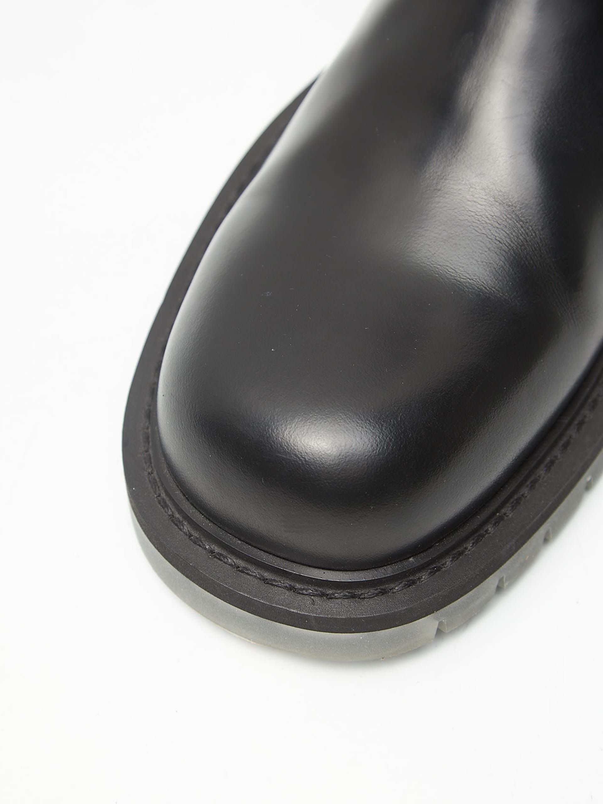 Bottega Veneta Black Leather Chelsea Boots Size US 8 / EU 41 - 4 Thumbnail